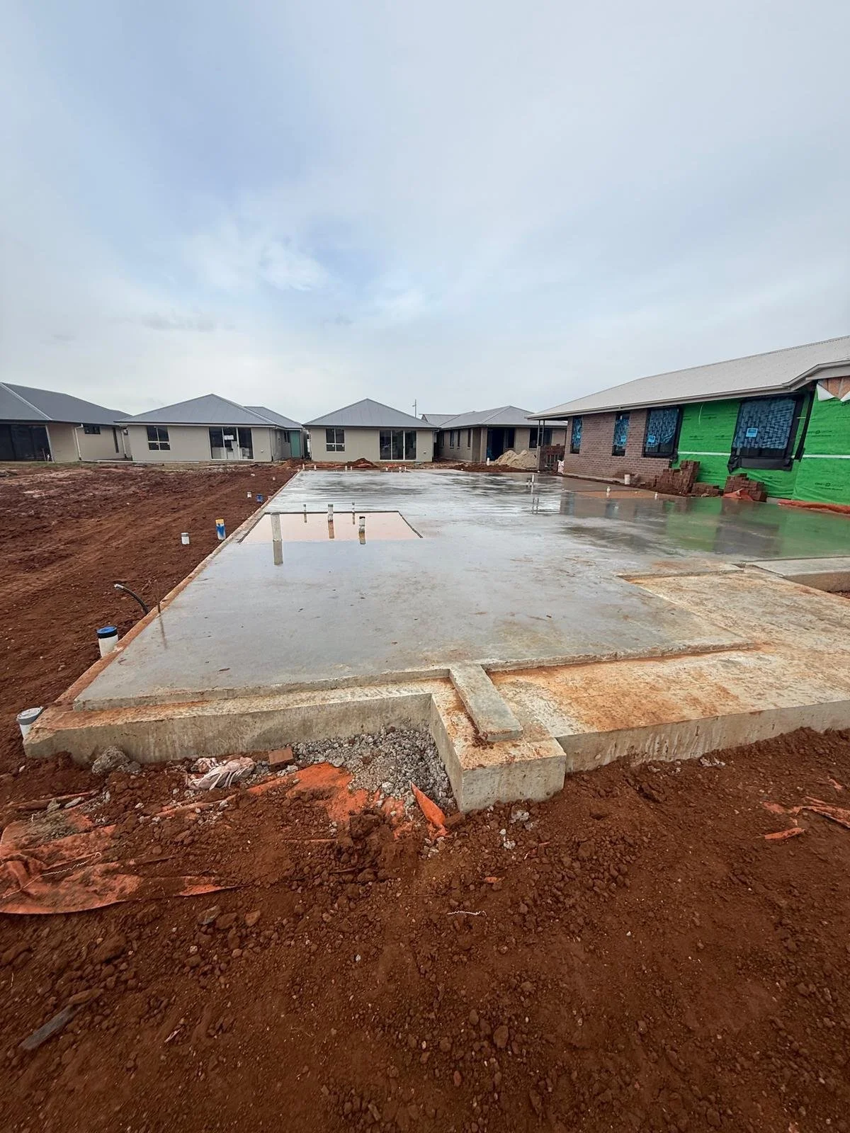 Photo of the slab