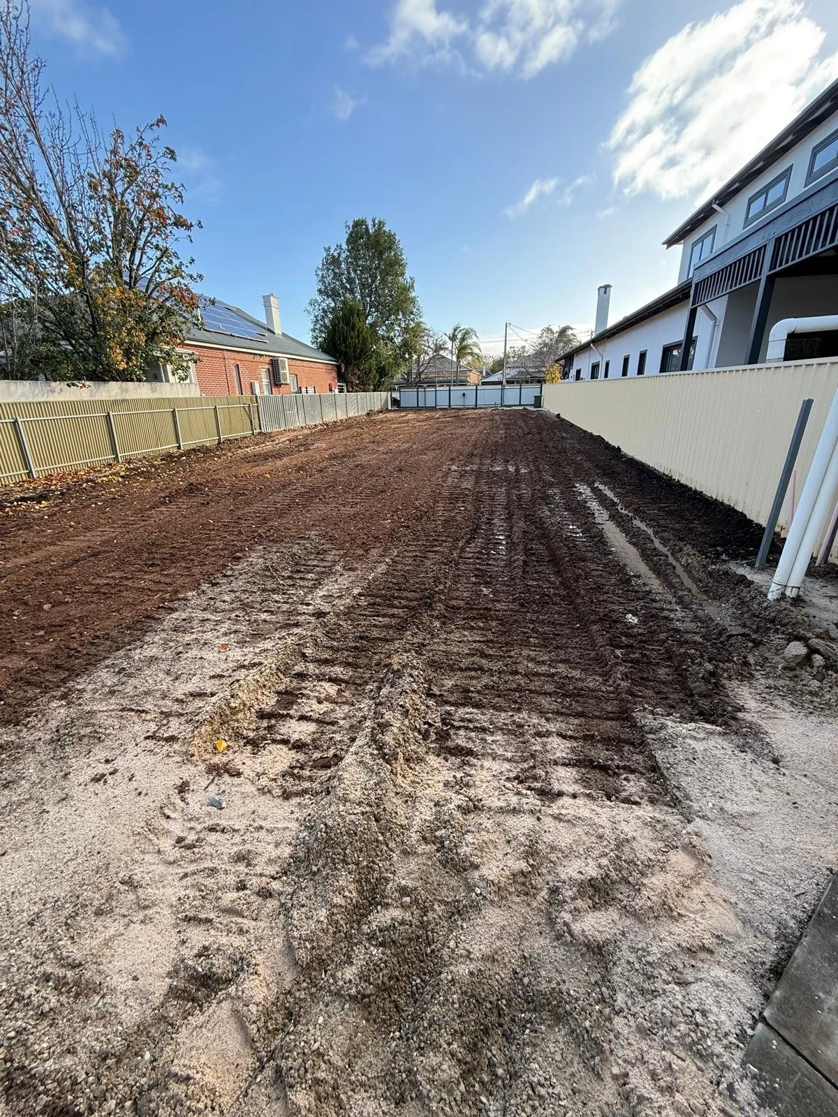 Image of completed demolition at Carter St site