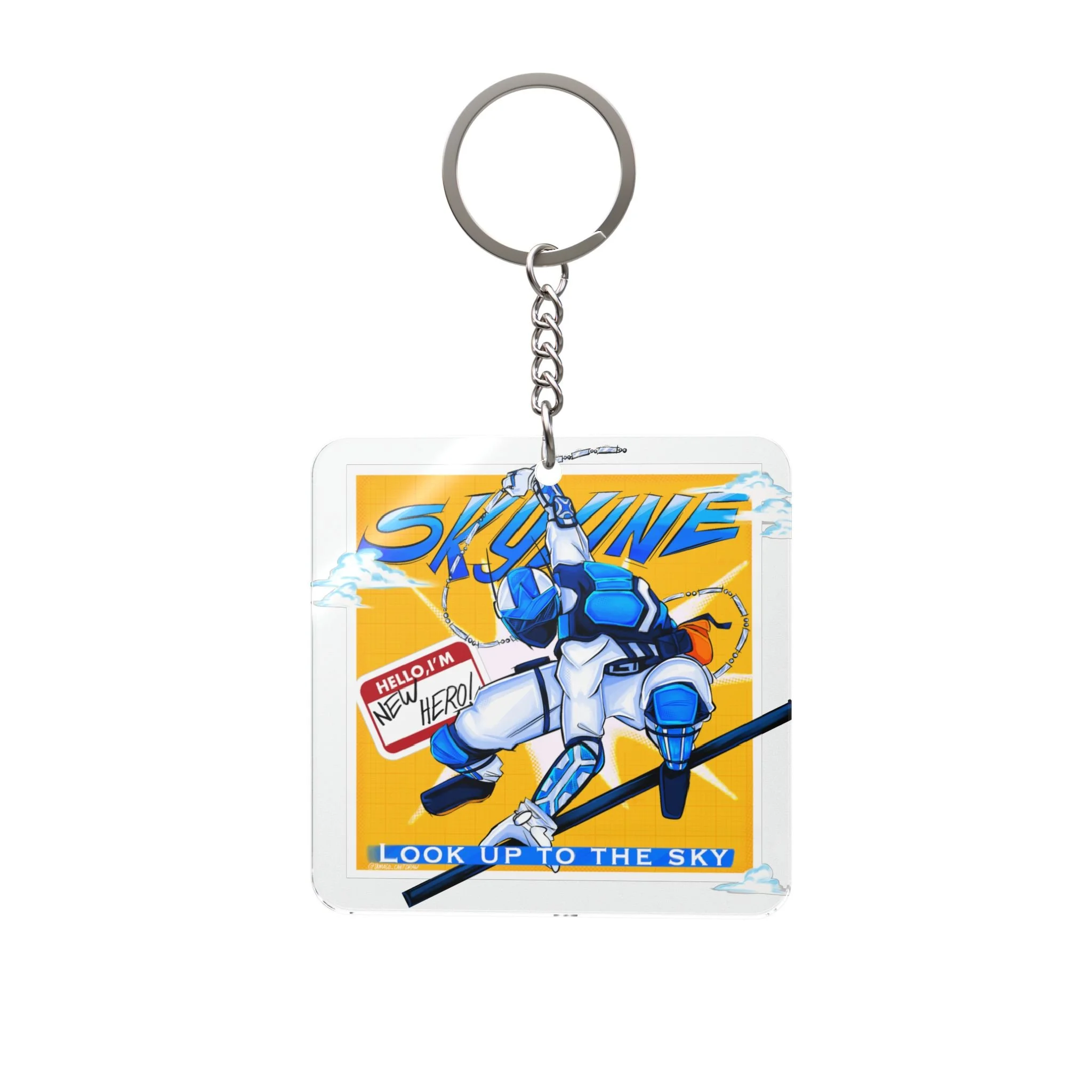 Skyline + Tamago_Cantdraw Keychain