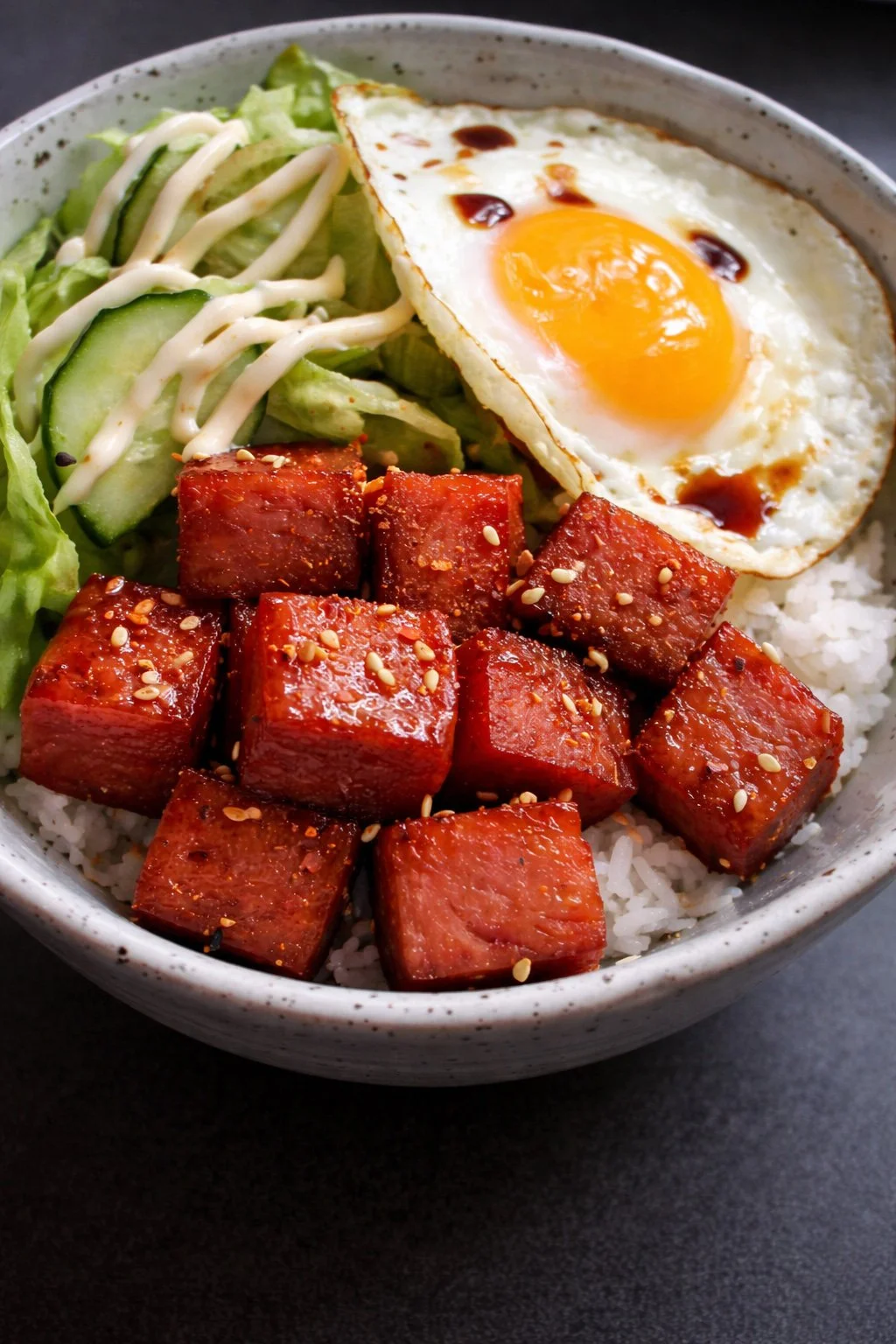 Spam Rice Bowl