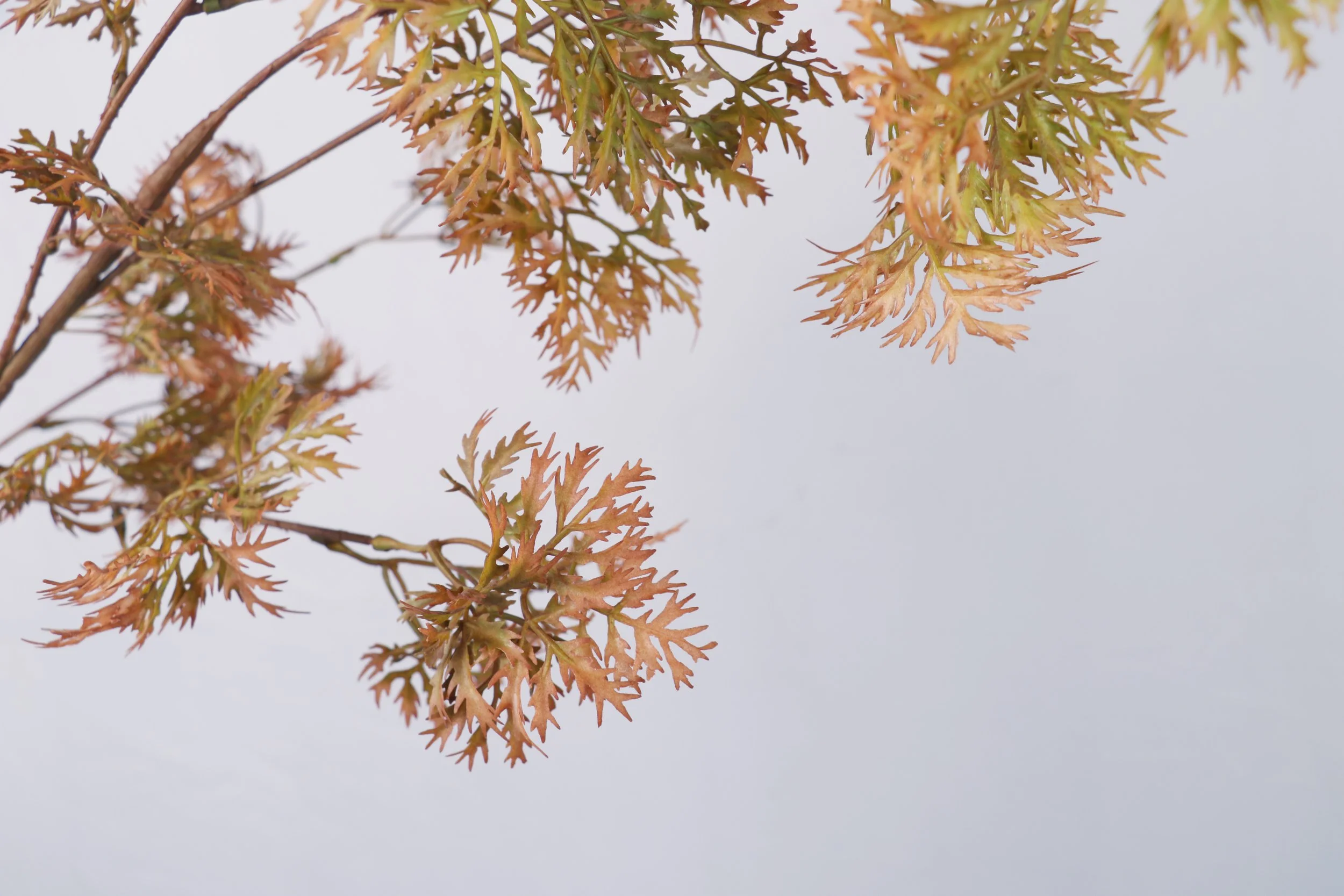 Artificial Autumn Fern Leaf