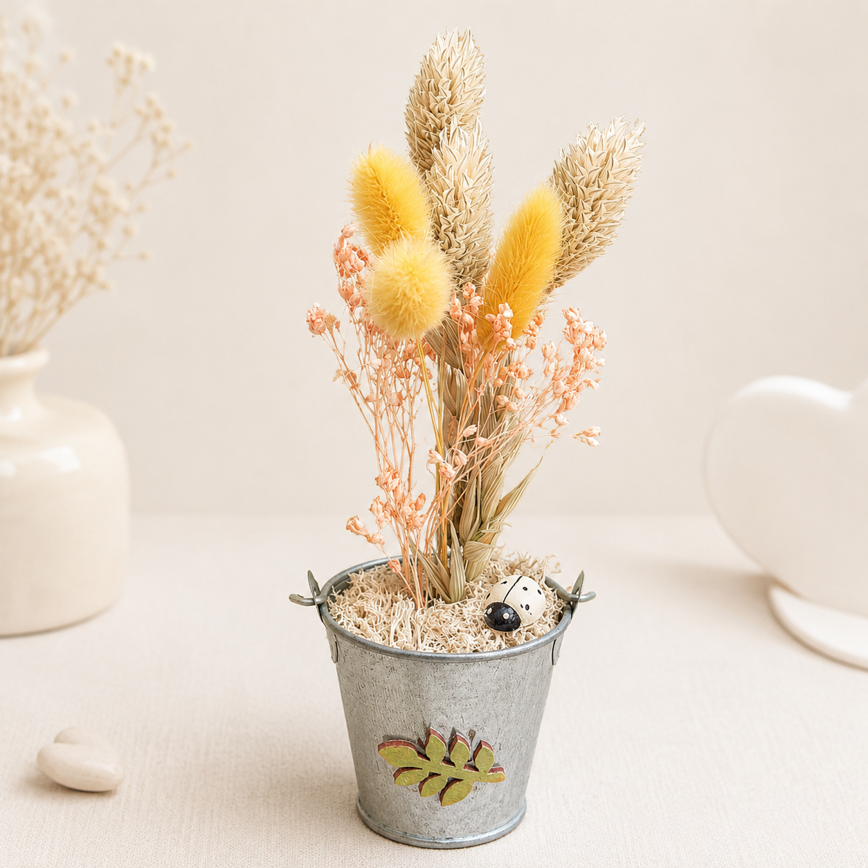 Souffle de nature – composition de fleurs séchées