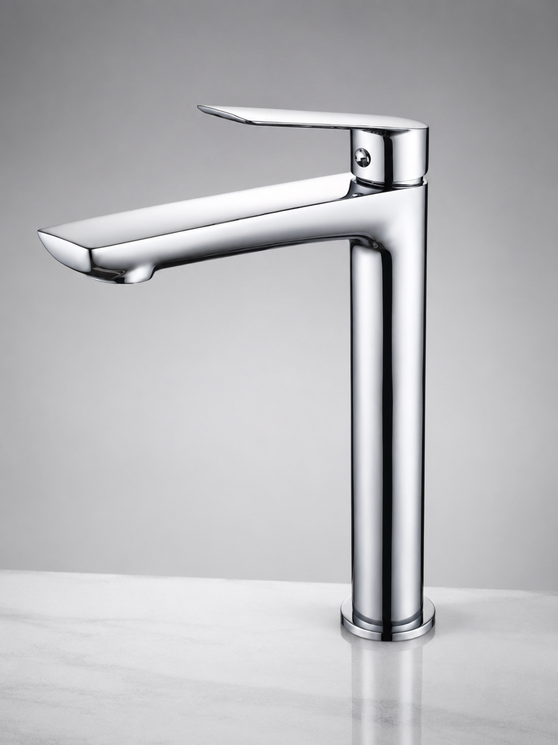 Sleek Tall Basin Mixer