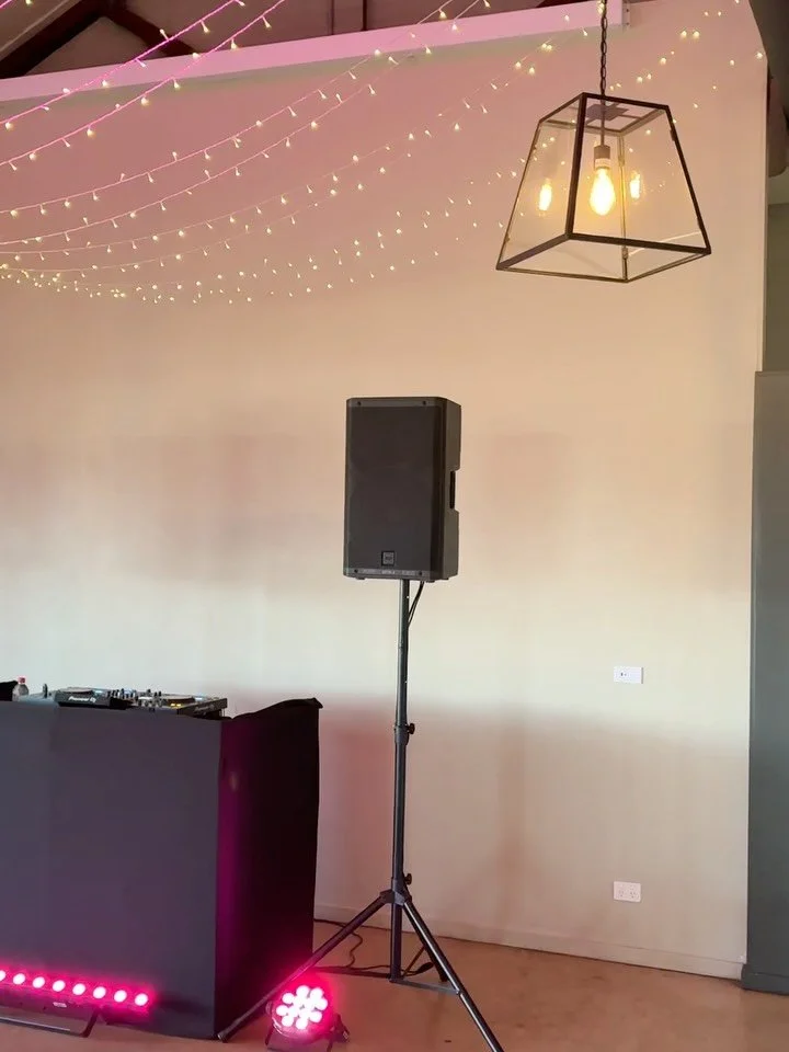 Setup for Keeley and Scott&rsquo;s wedding at Bimbadgen Palmers Lane!