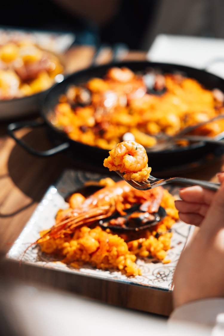 Paella de mariscos