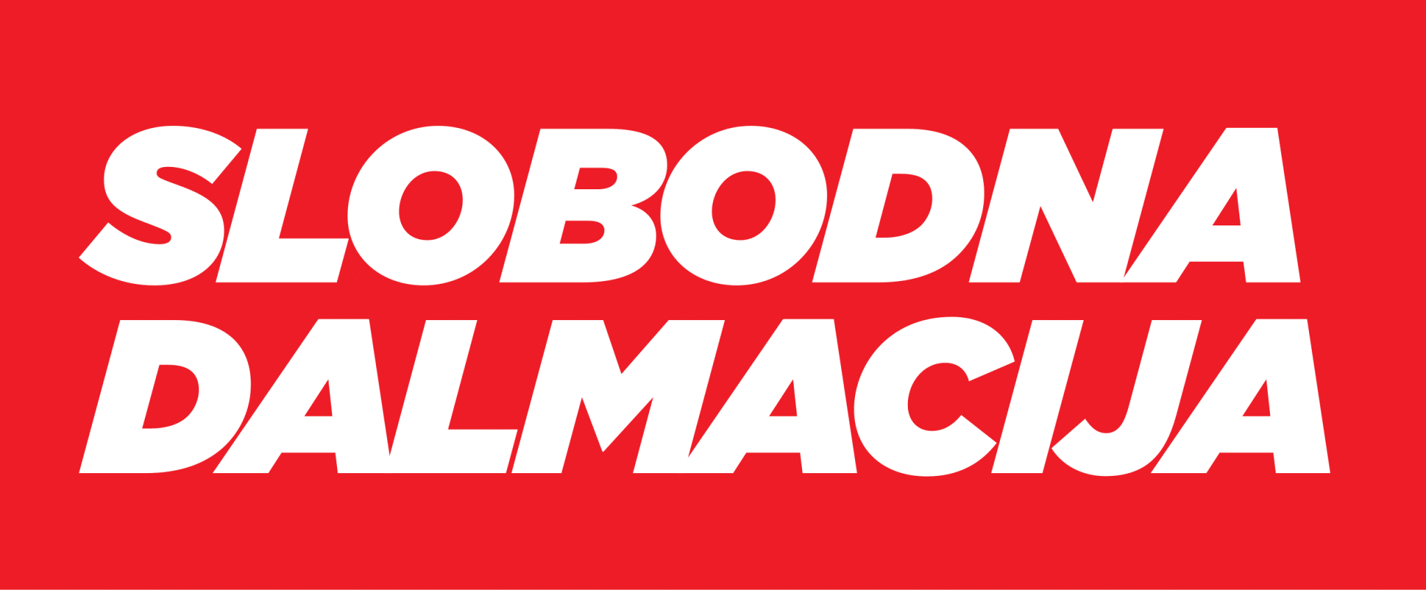 Red background with large white text in Polish that reads 'SLOBODA DLA MACJA'.