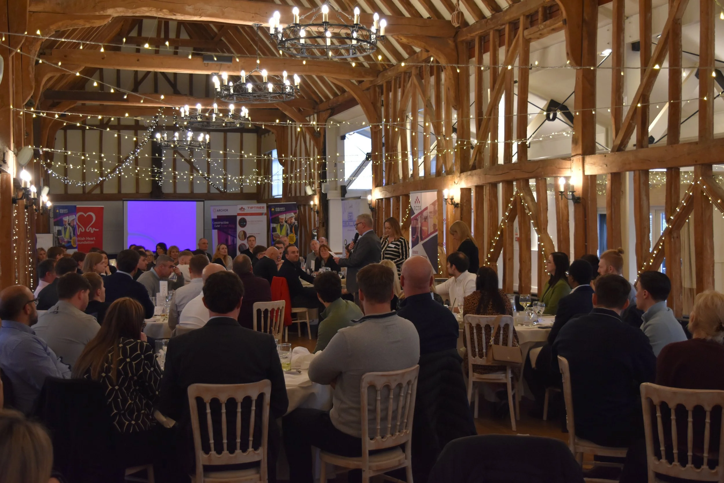 EB Training Trainee Awards Lunch