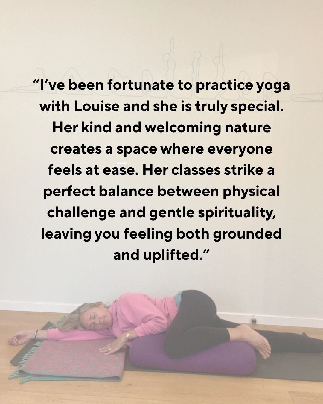 Yoga Therapy supported side twist