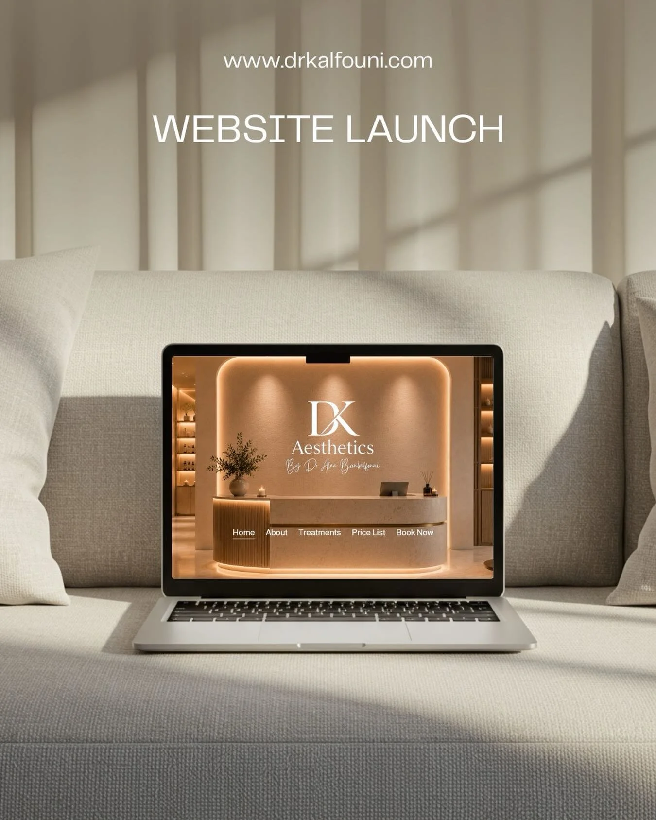 WE ARE LIVE ✨

The DK Aesthetics website has officially launched.

✔️ Browse treatments
✔️ View pricing
✔️ Book appointments online

Links in bio 🔝 
.
.
.