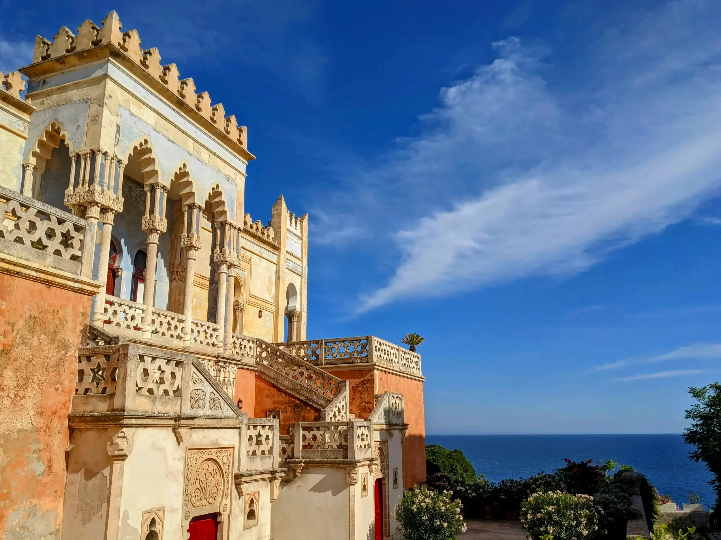 Historic Baroque architecture in the old town of Lecce in Puglia, Italy