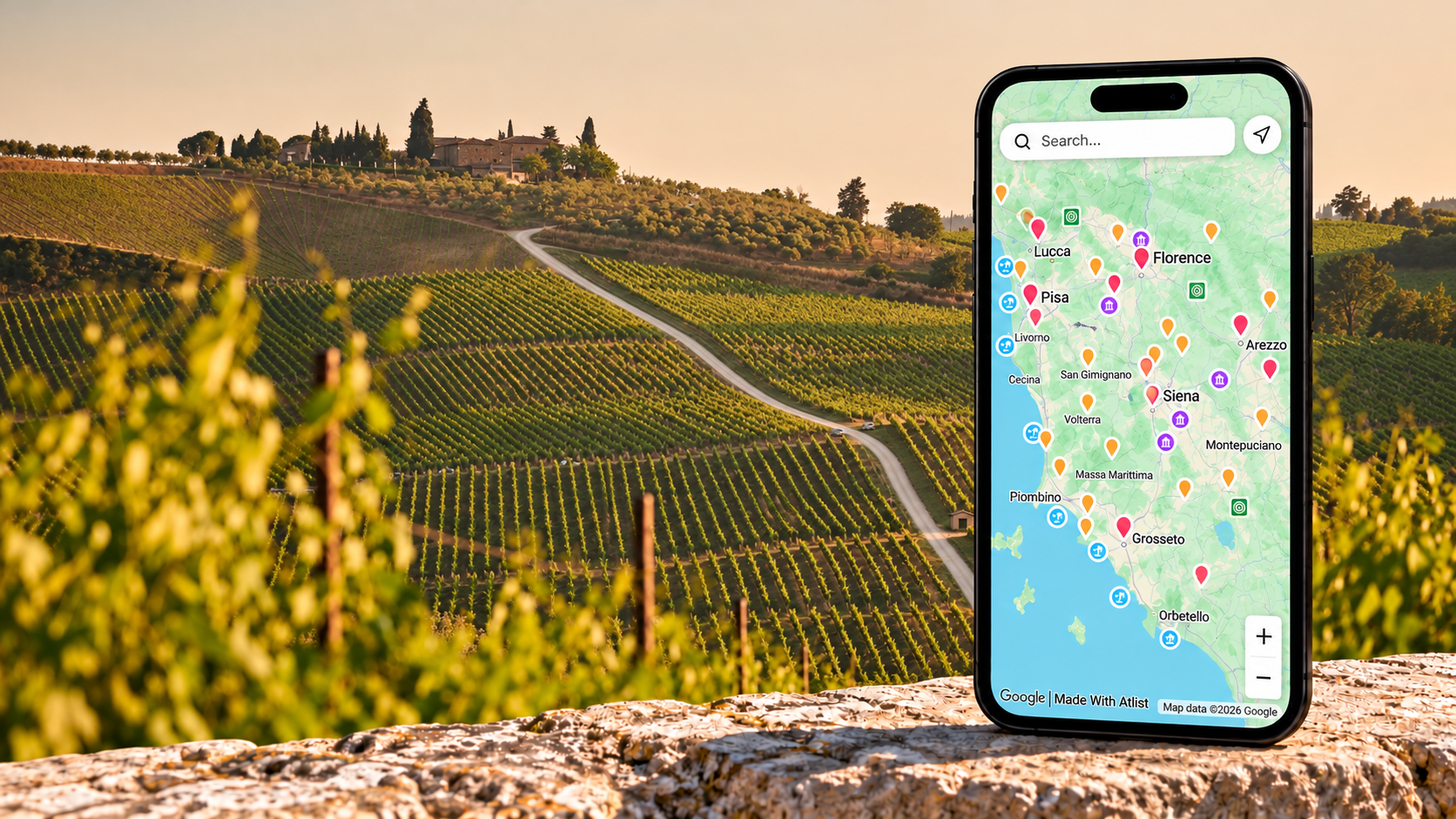 Tuscany Travel Map