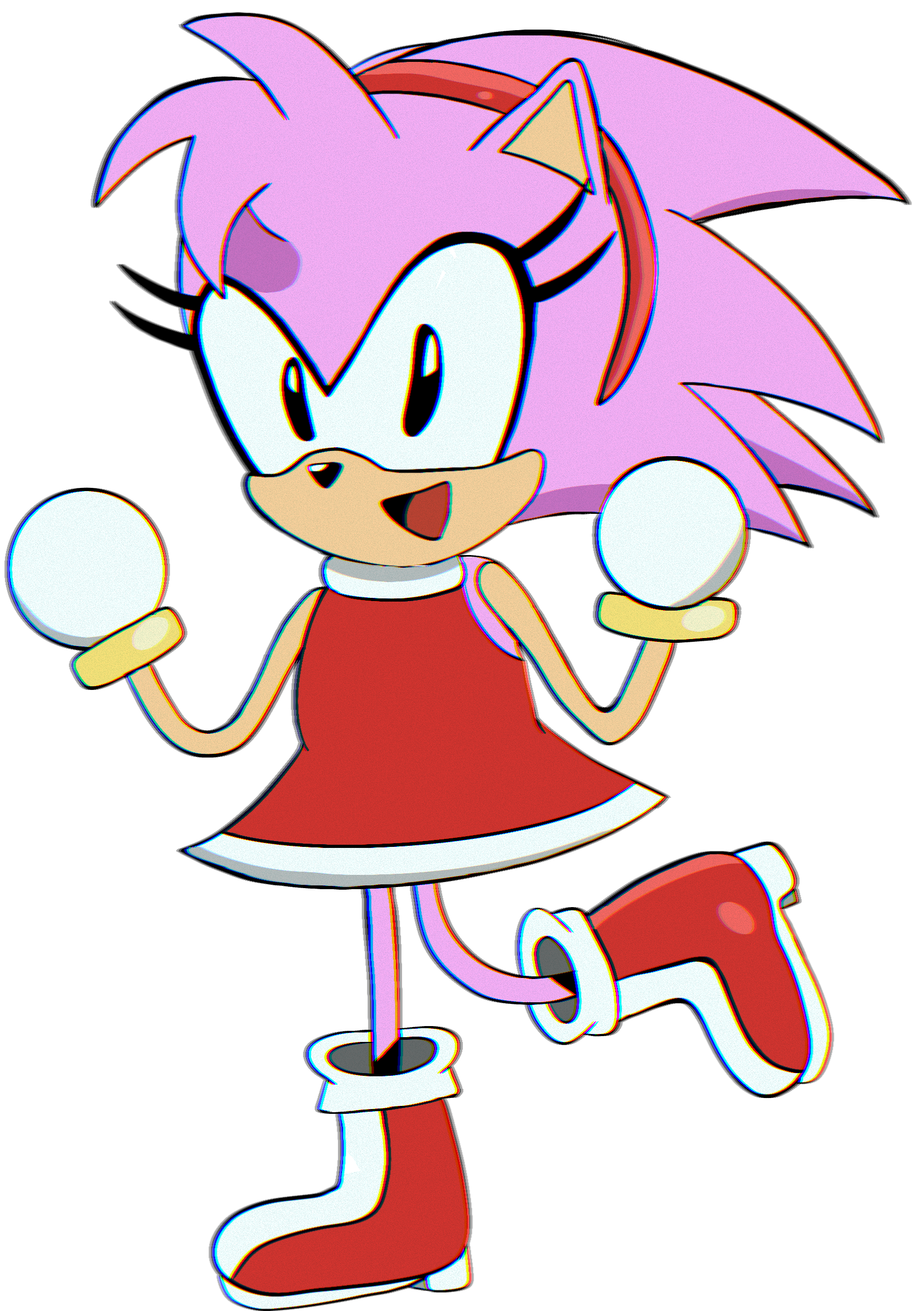 90s Styled Amy Sticker 