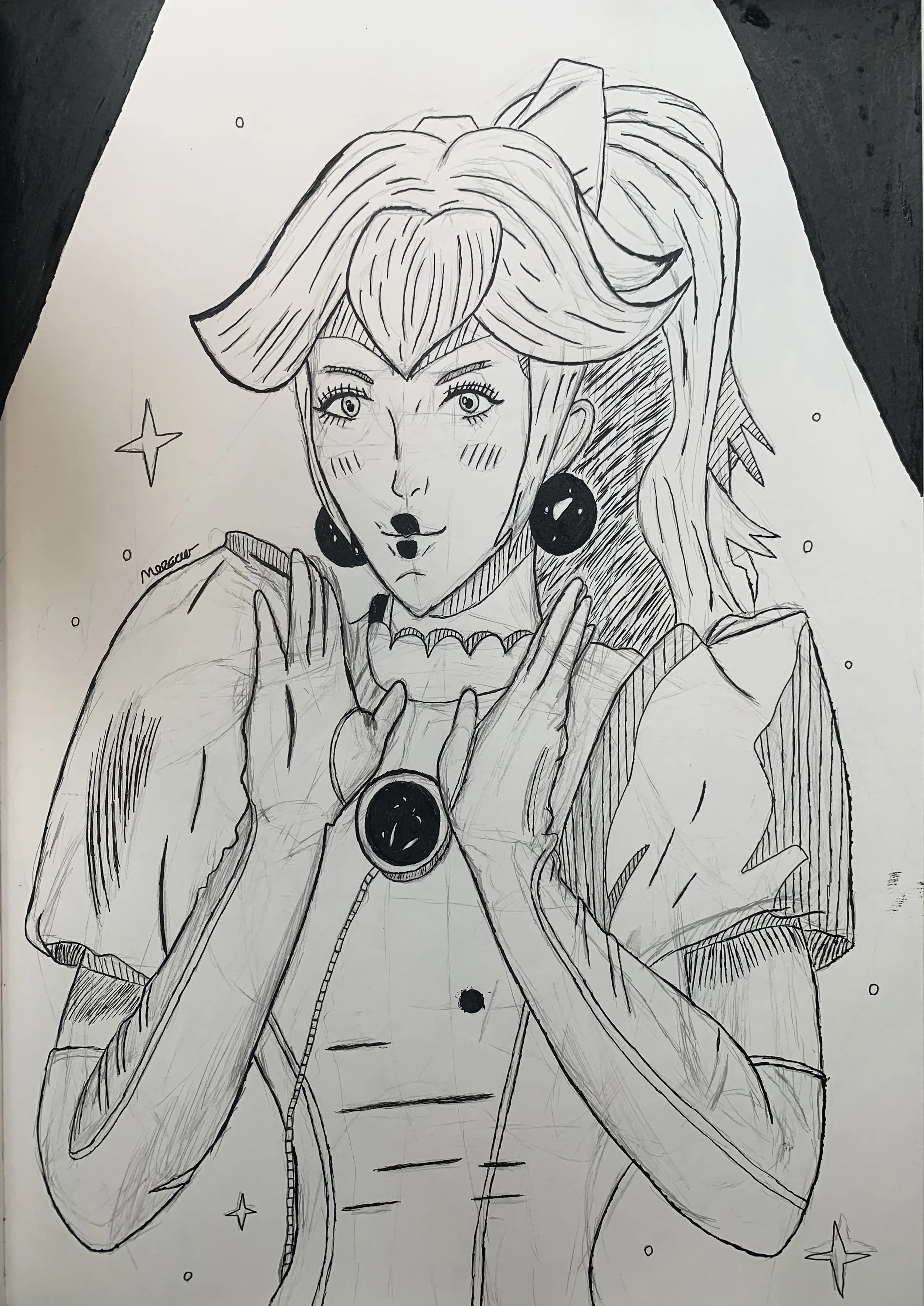 Princess Peach Portrait Illustration  