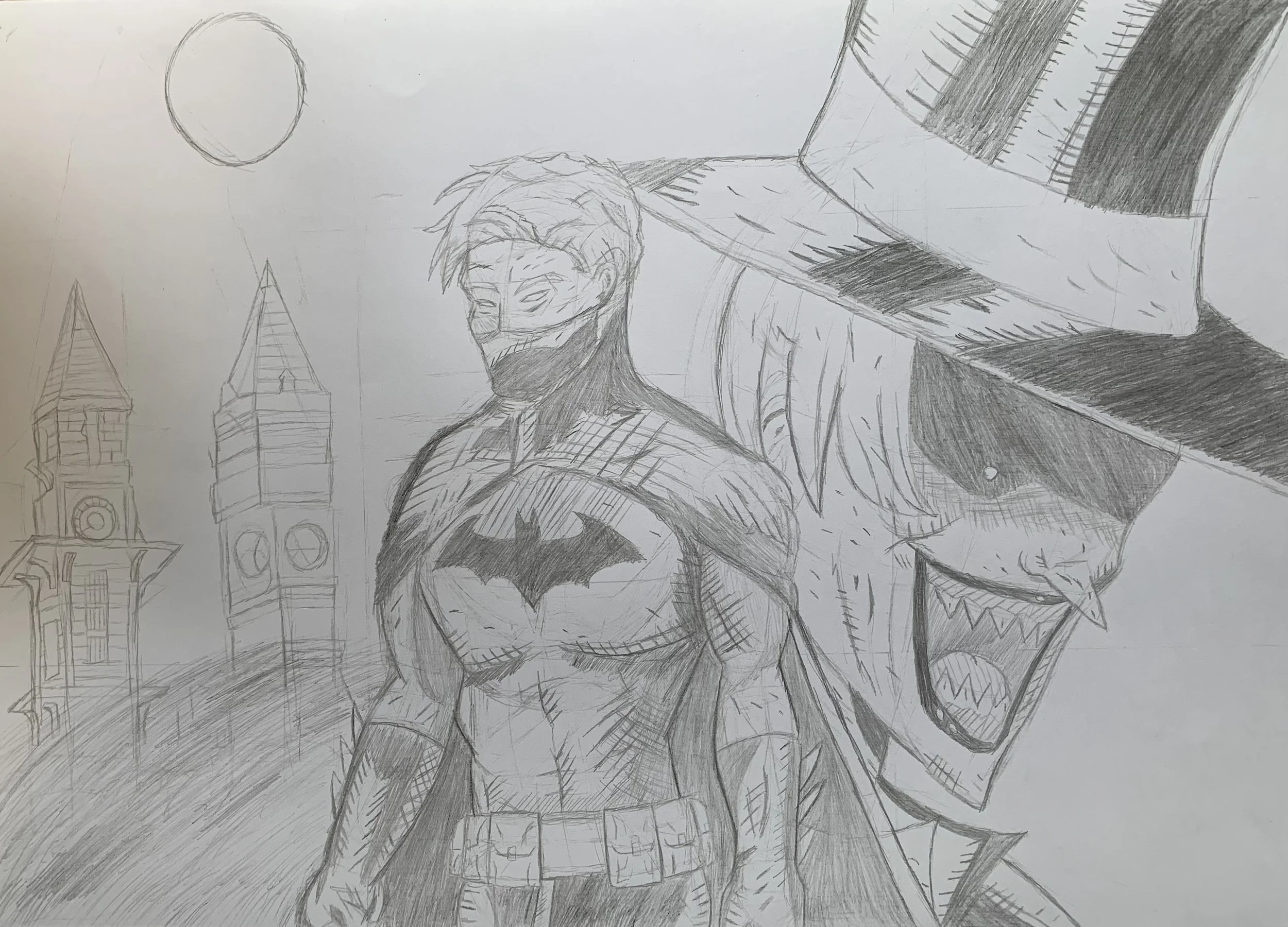 Mr Shyguy Batman Arkham Thumbnail Sketch  