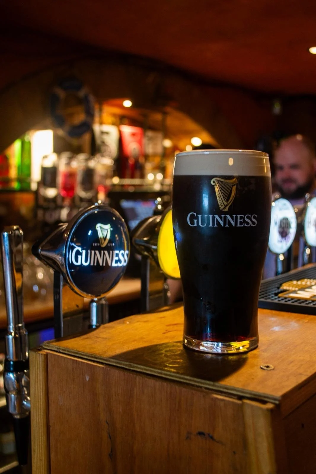 Image of a pint of Guinness at Pier 36