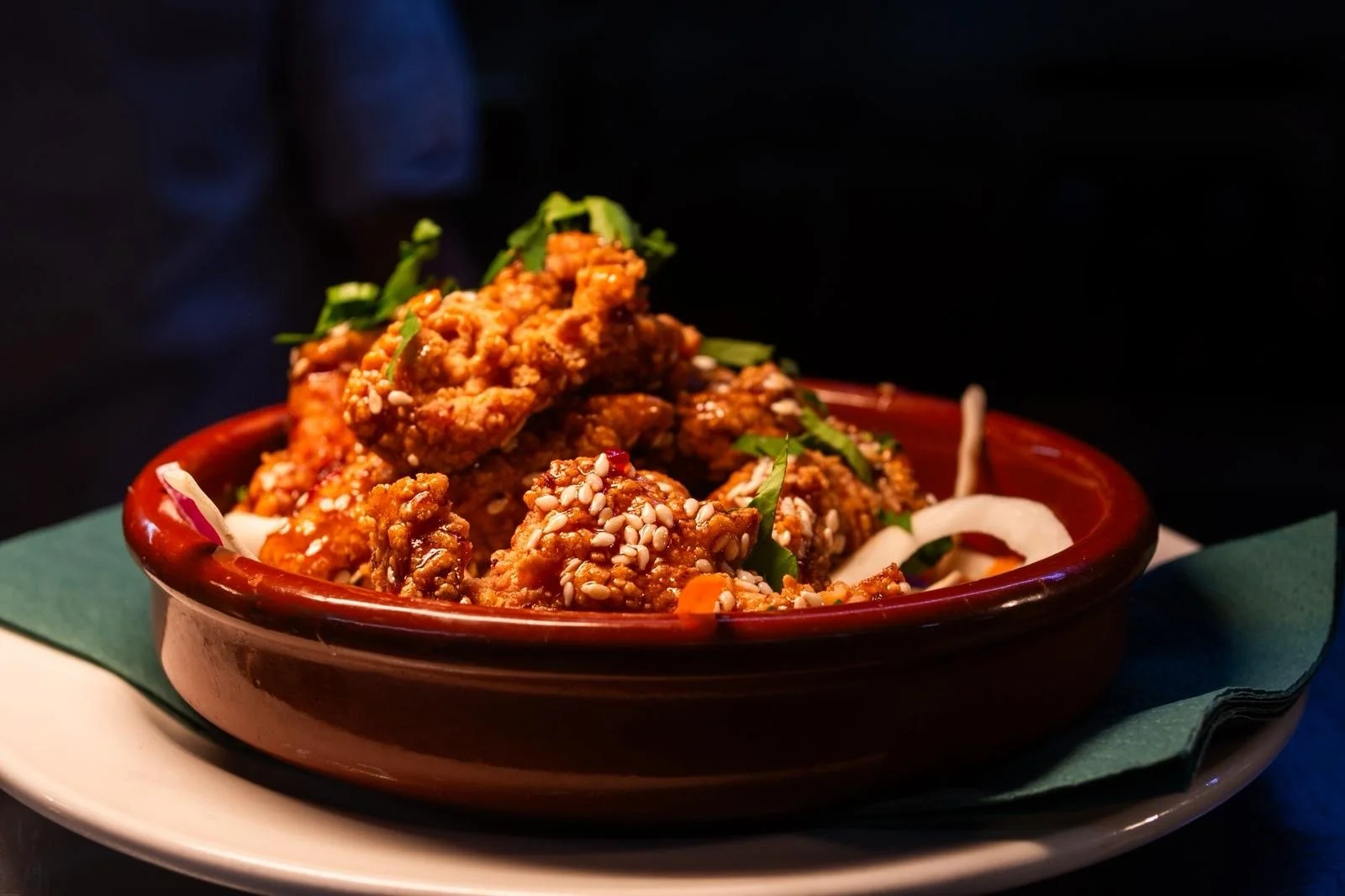 Sesame chicken starter