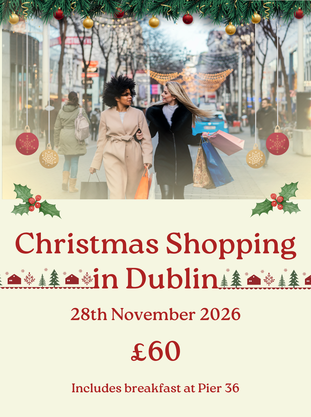 Festive Shopping Trip to Dublin