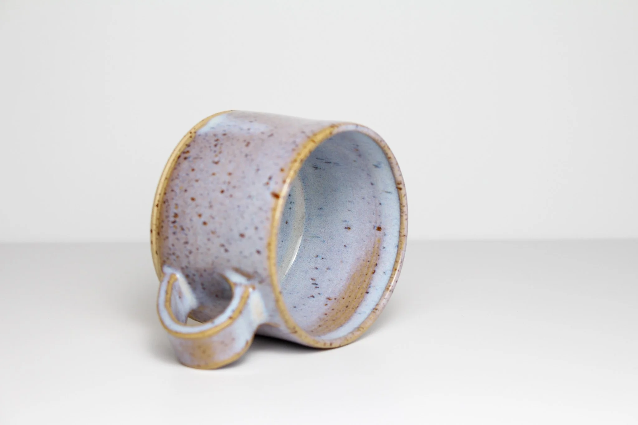 Speckled opal mug