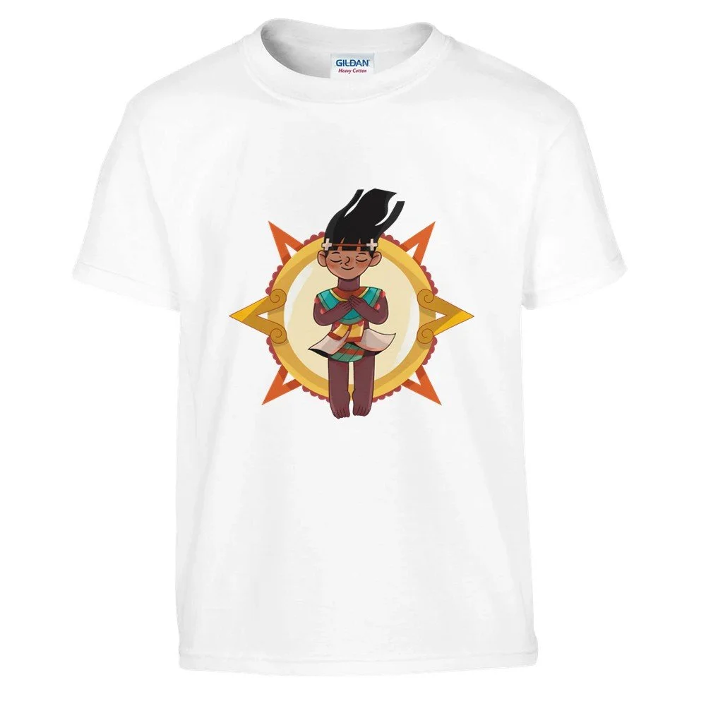 Tecuciztécatl Aztec Mythology Classic Kids Crewneck T-shirt