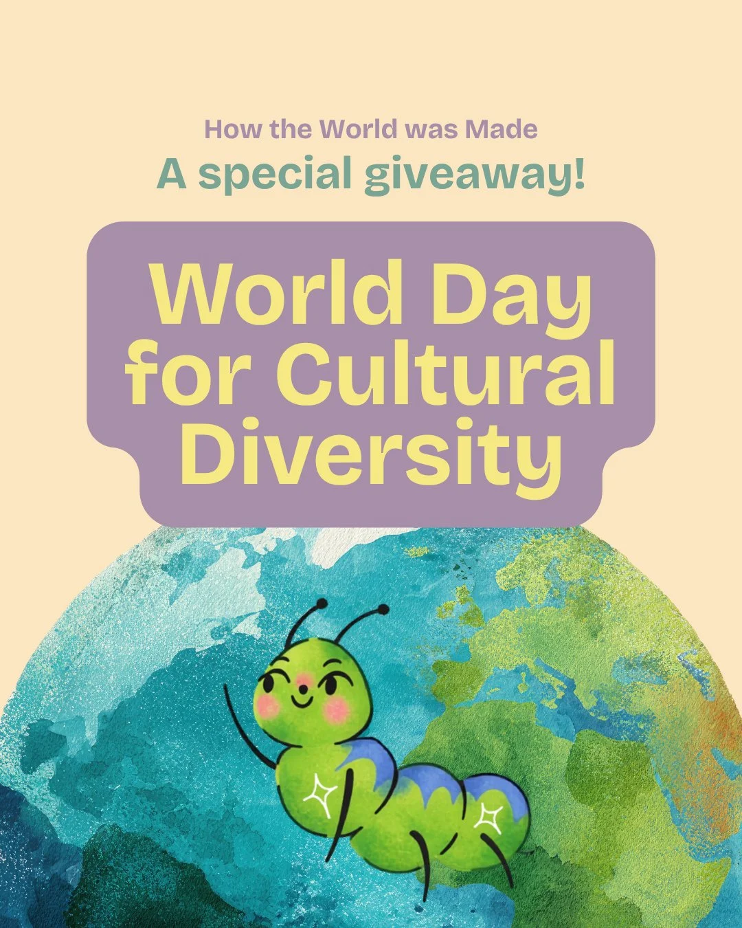 🎉✨ Giveaway Alert ✨🎉⁠
⁠
To celebrate World Day for Cultural Diversity on May 21, 2026 and Alina's Birthday 🎂, we&rsquo;re giving away something special for little learners around the world! 💛⁠
⁠
Cultural Diversity Day is a reminder that the world