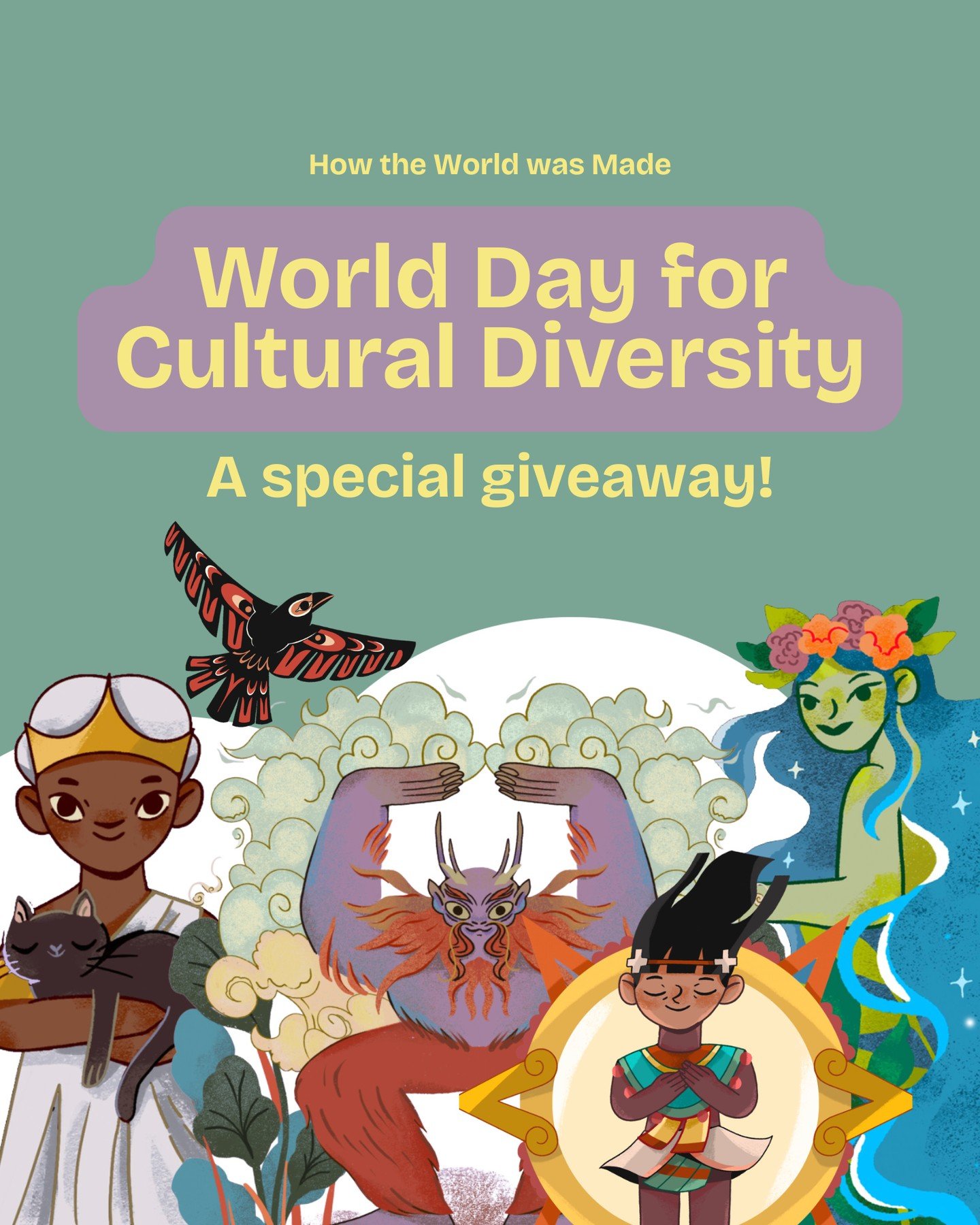 🎉✨ Giveaway Alert ✨🎉⁠
⁠
To celebrate World Day for Cultural Diversity, we&rsquo;re giving away something special for little learners around the world! 💛⁠
⁠
Cultural Diversity Day is a reminder that the world is made up of many cultures, stories, a