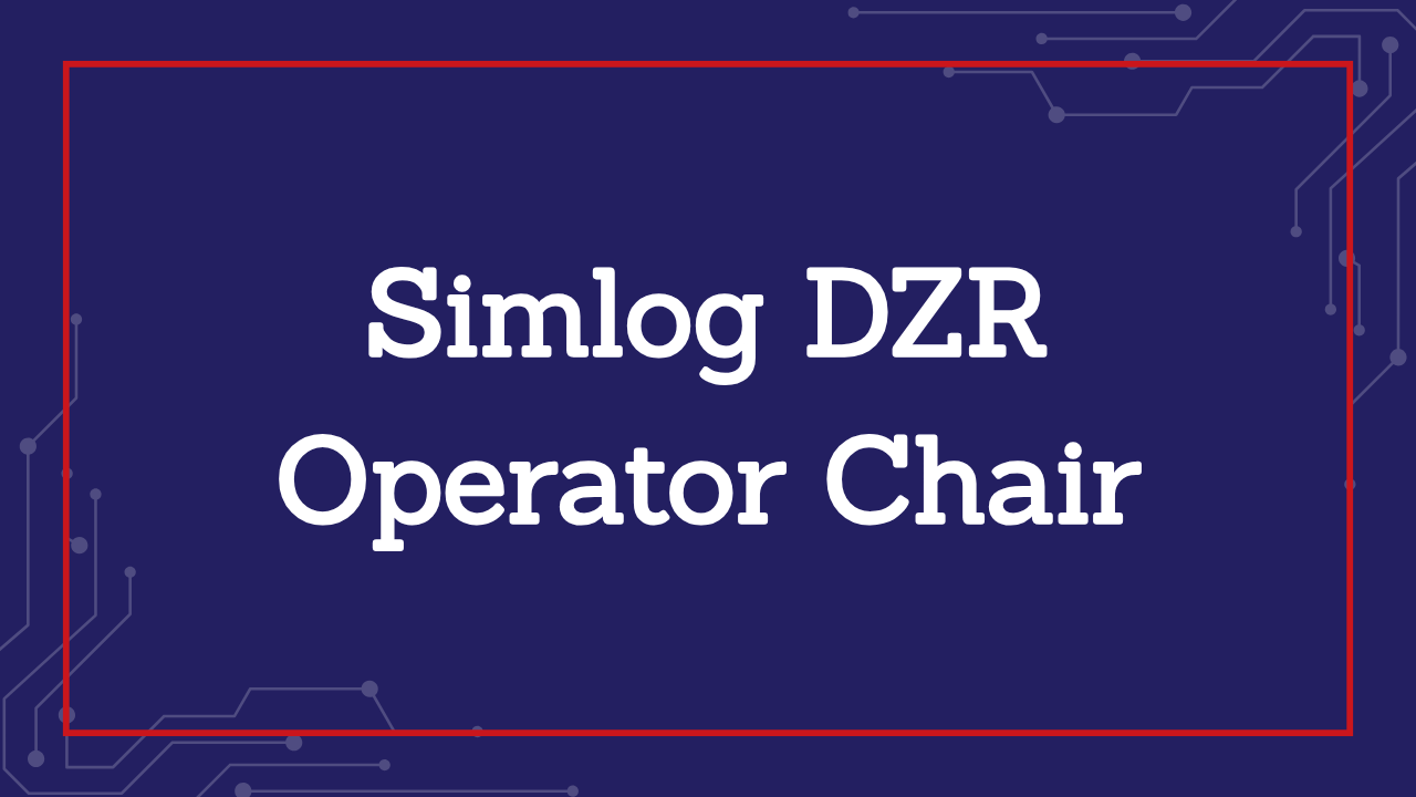 Simlog DZR Operator Chair 4 disp