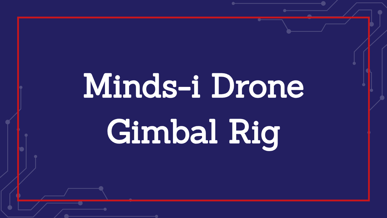 Minds-i Drone Gimbal Rig - Perfect for Testing Indoors!