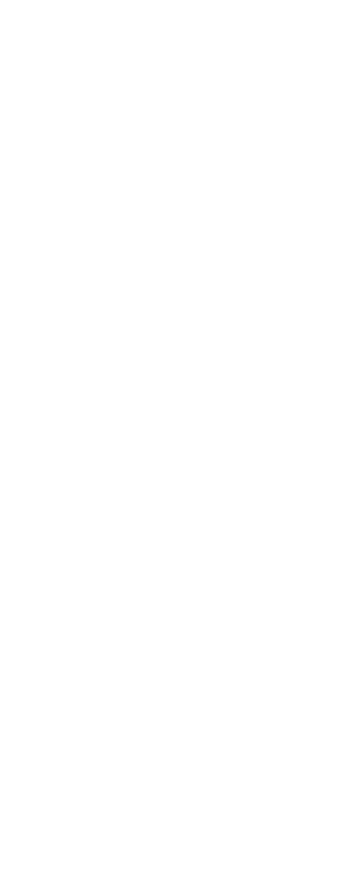 White paw prints on a black background in a vertical row.