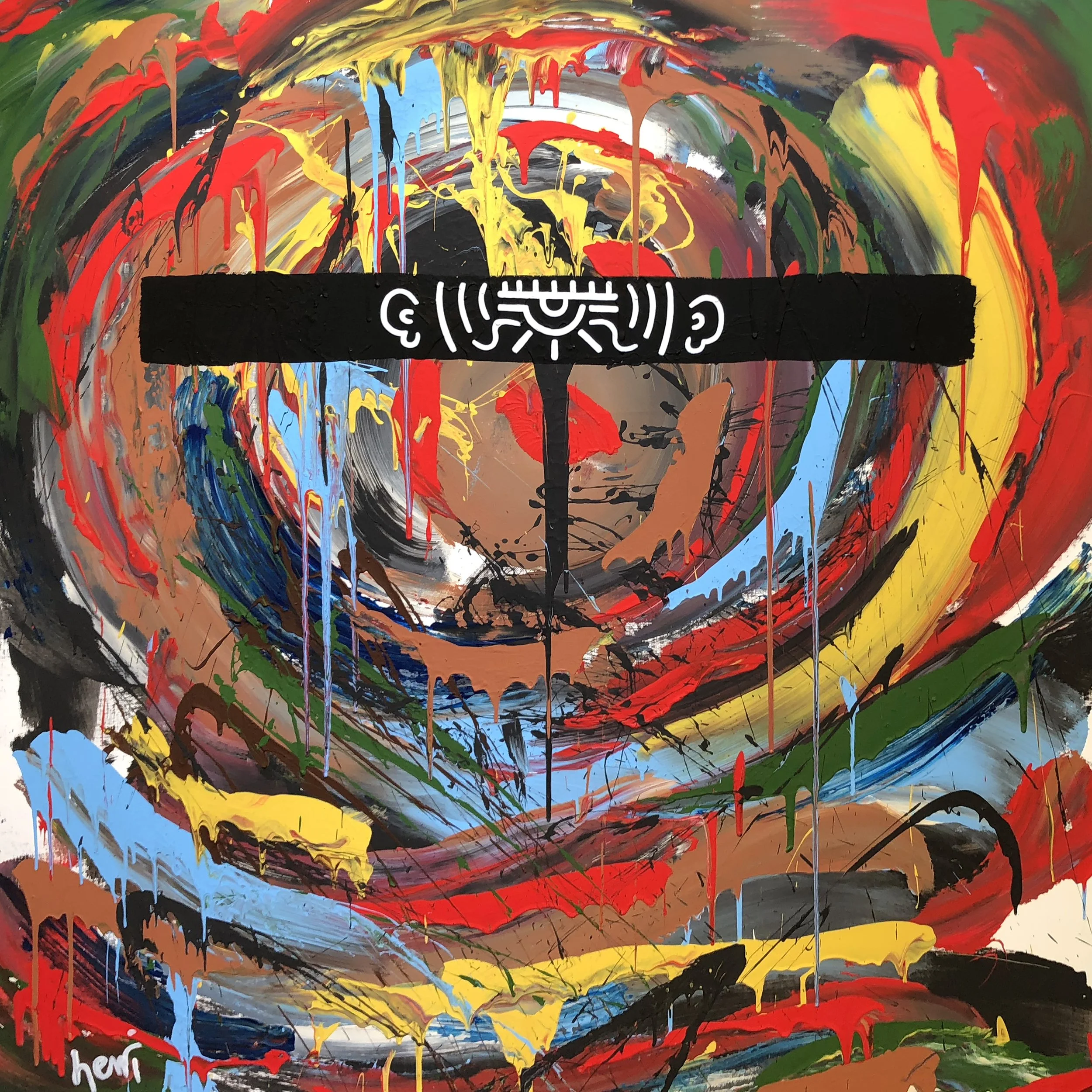 The observant | 150cm x 170cm | 2020 | Acrylic on canvas | UNAVAILABLE