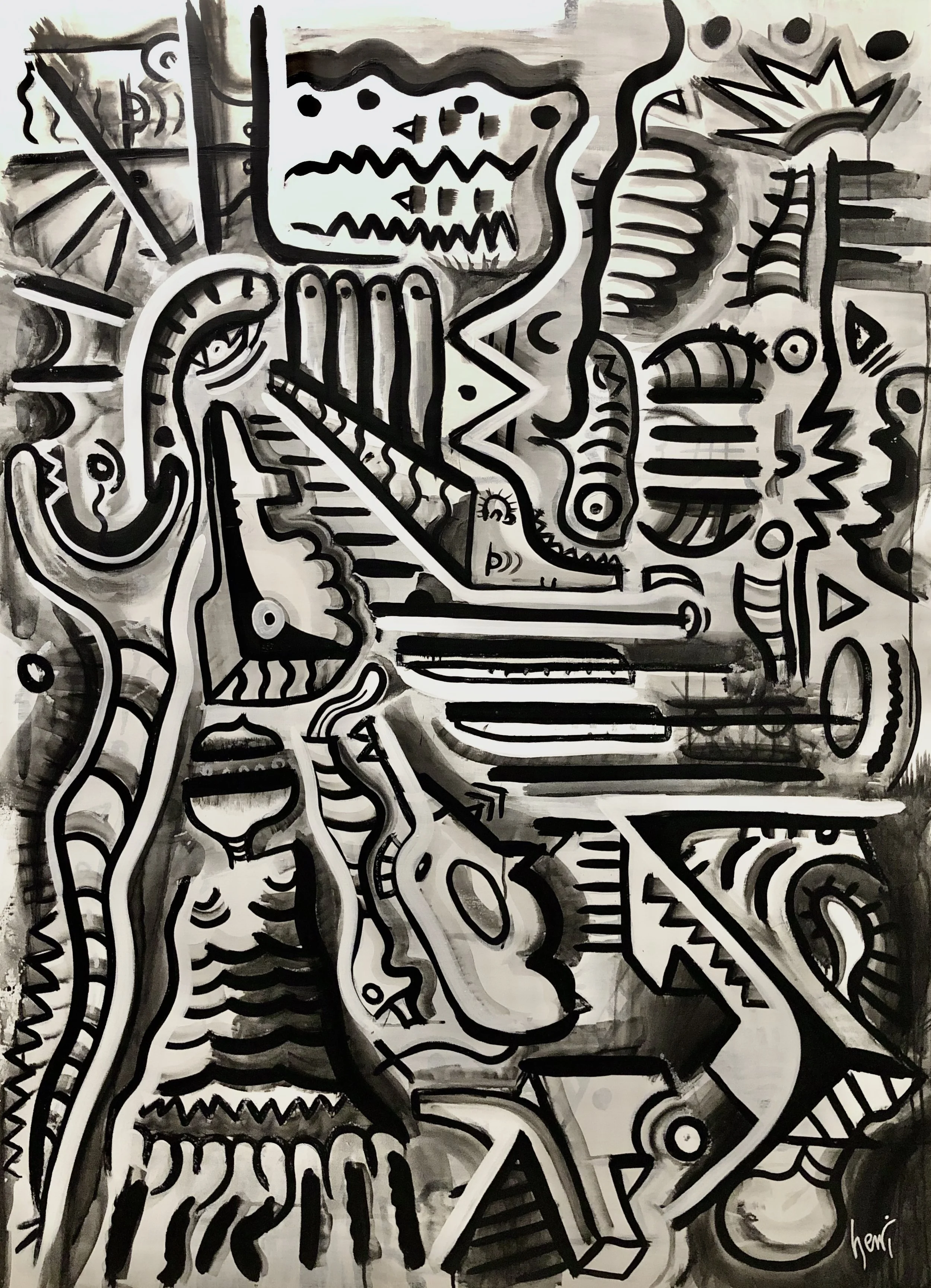 In limbo | 105cm x 145cm | 2020 | Acrylic on canvas | AVAILABLE
