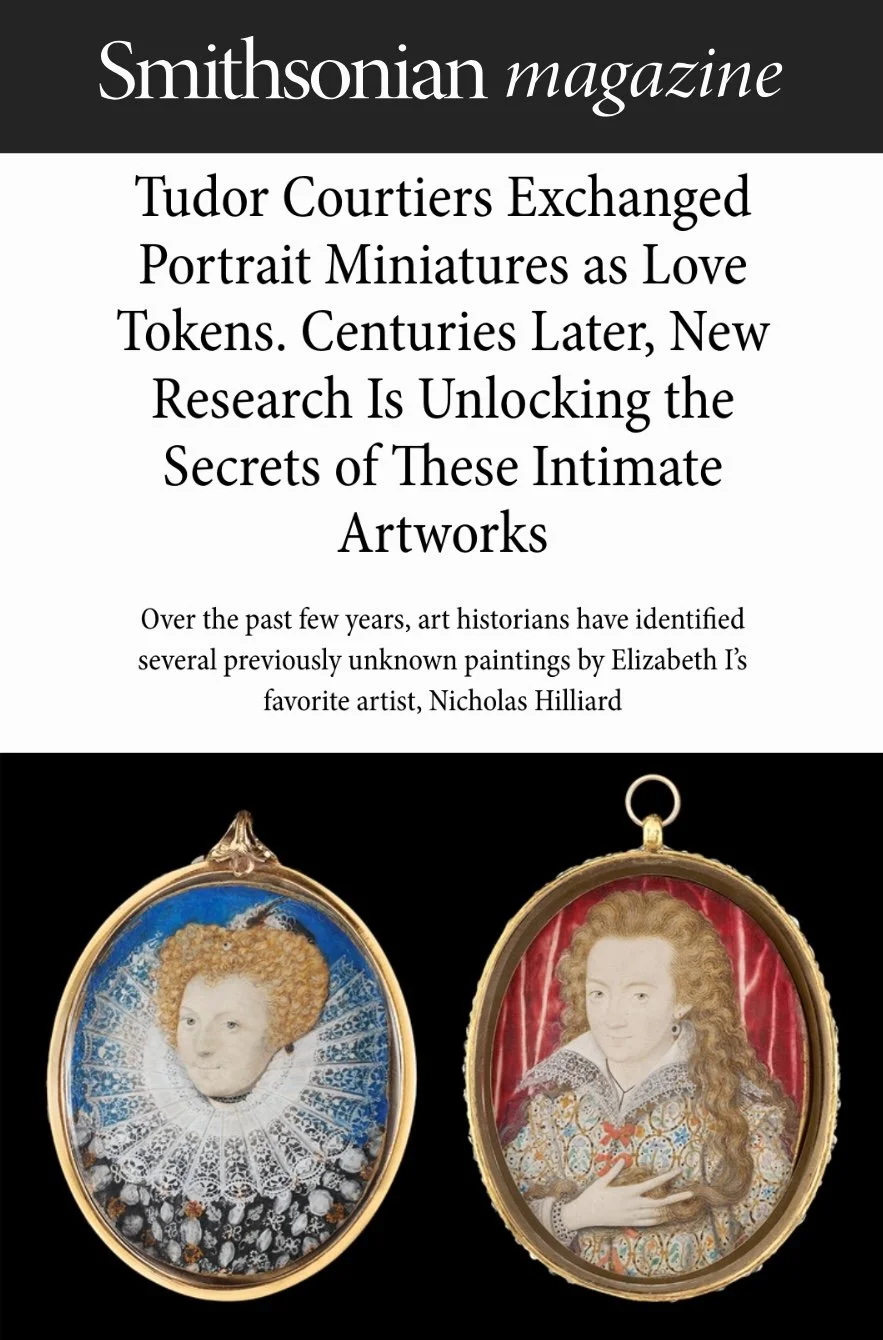 Tudor Courtiers Exchanged Portrait Miniatures as Love Tokens