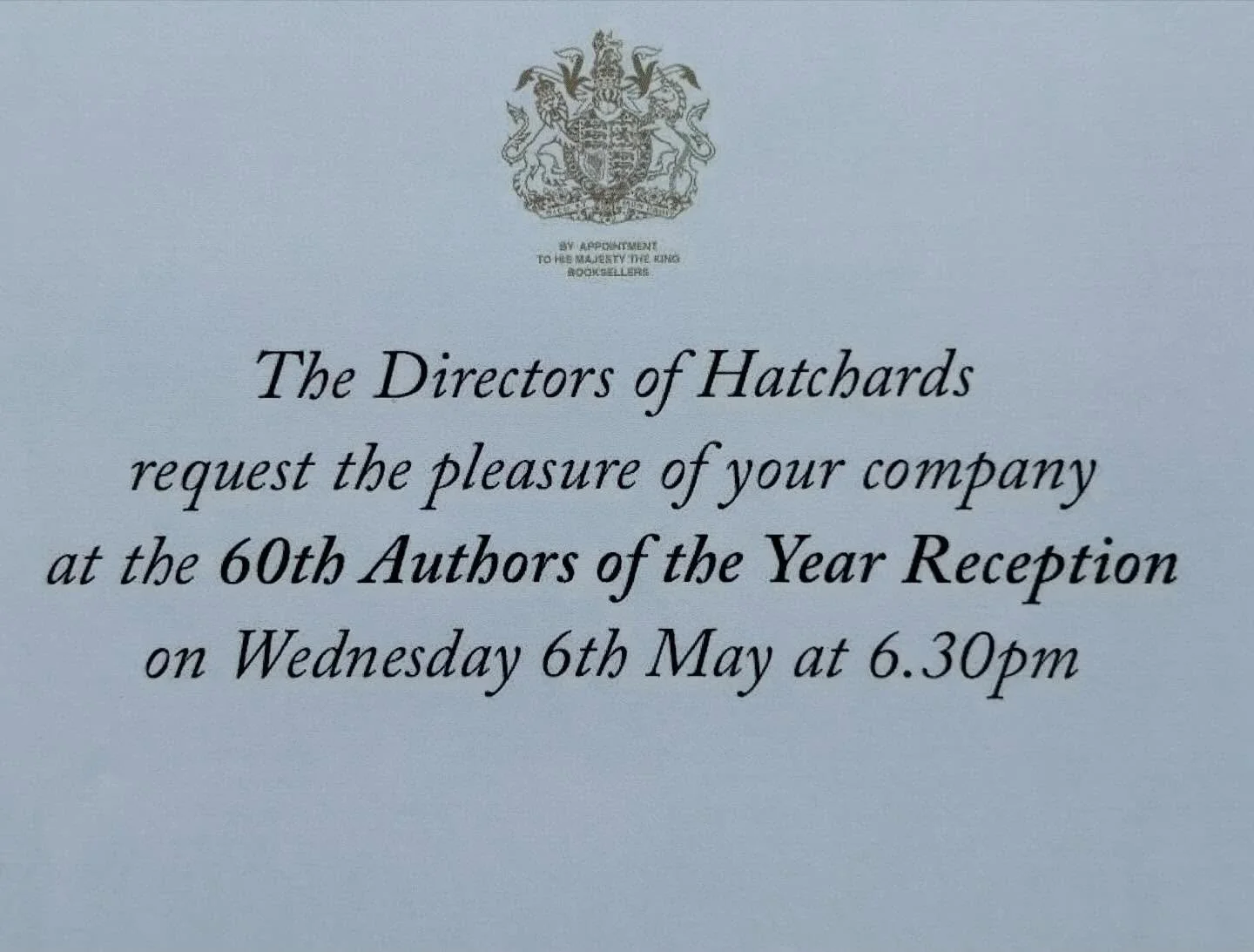 Always a thrill and an honour to be invited to @hatchardspiccadilly&rsquo;s &lsquo;Authors of the Year&rsquo; Party! This year&rsquo;s was particularly special, as it marked the 60th occasion that this event has been held. 

Loved the special exhibit