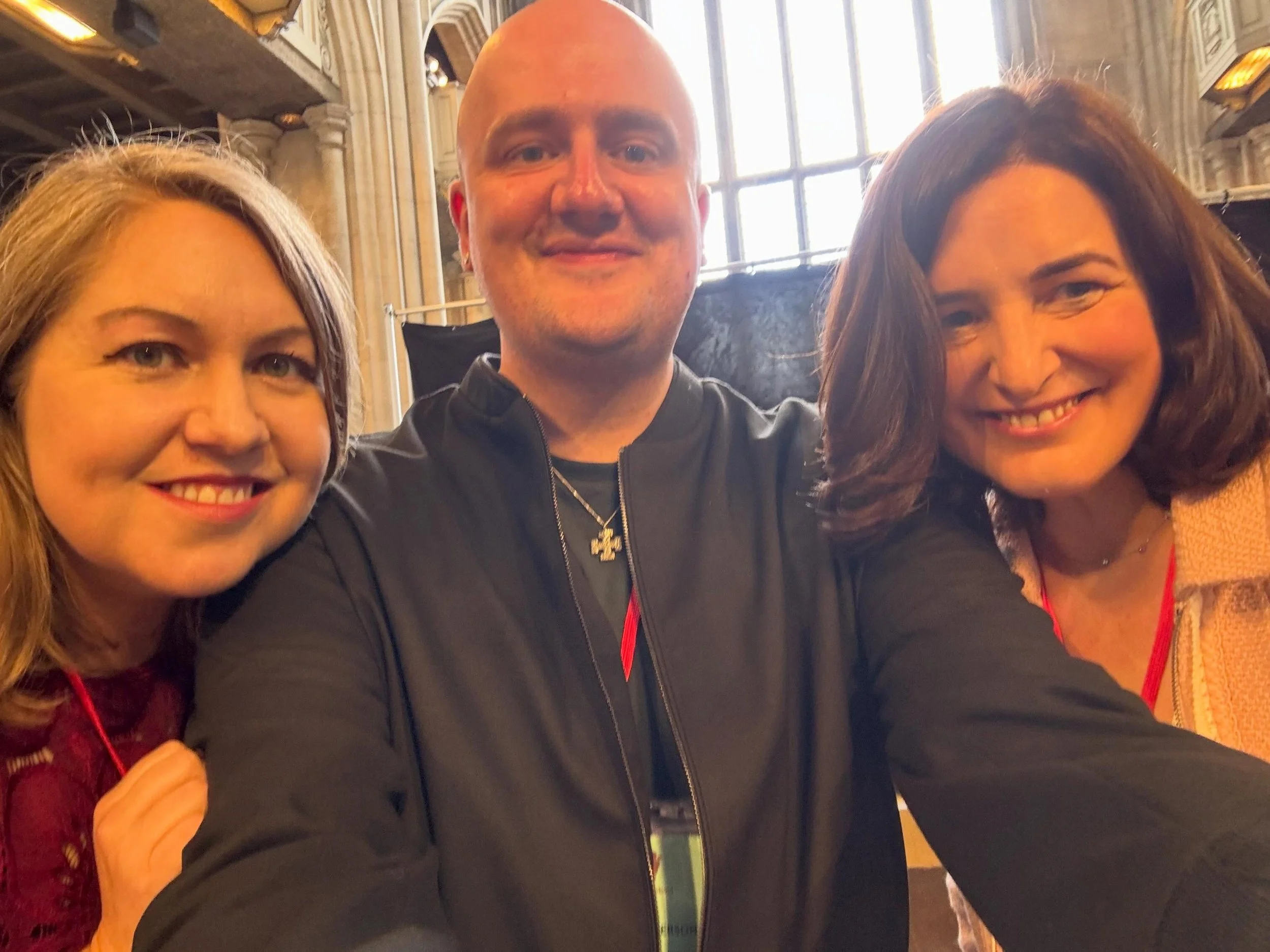 Great fun talking Anne Boleyn, Jane Seymour, Anne of Cleves, Hans Holbein, Hilary Mantel, and more on a panel today at &lsquo;Wolf Hall Weekend&rsquo; (@wolfhallweekend), held in historic All Hallows by the Tower of London.

#holbein #wolfhall #hilar