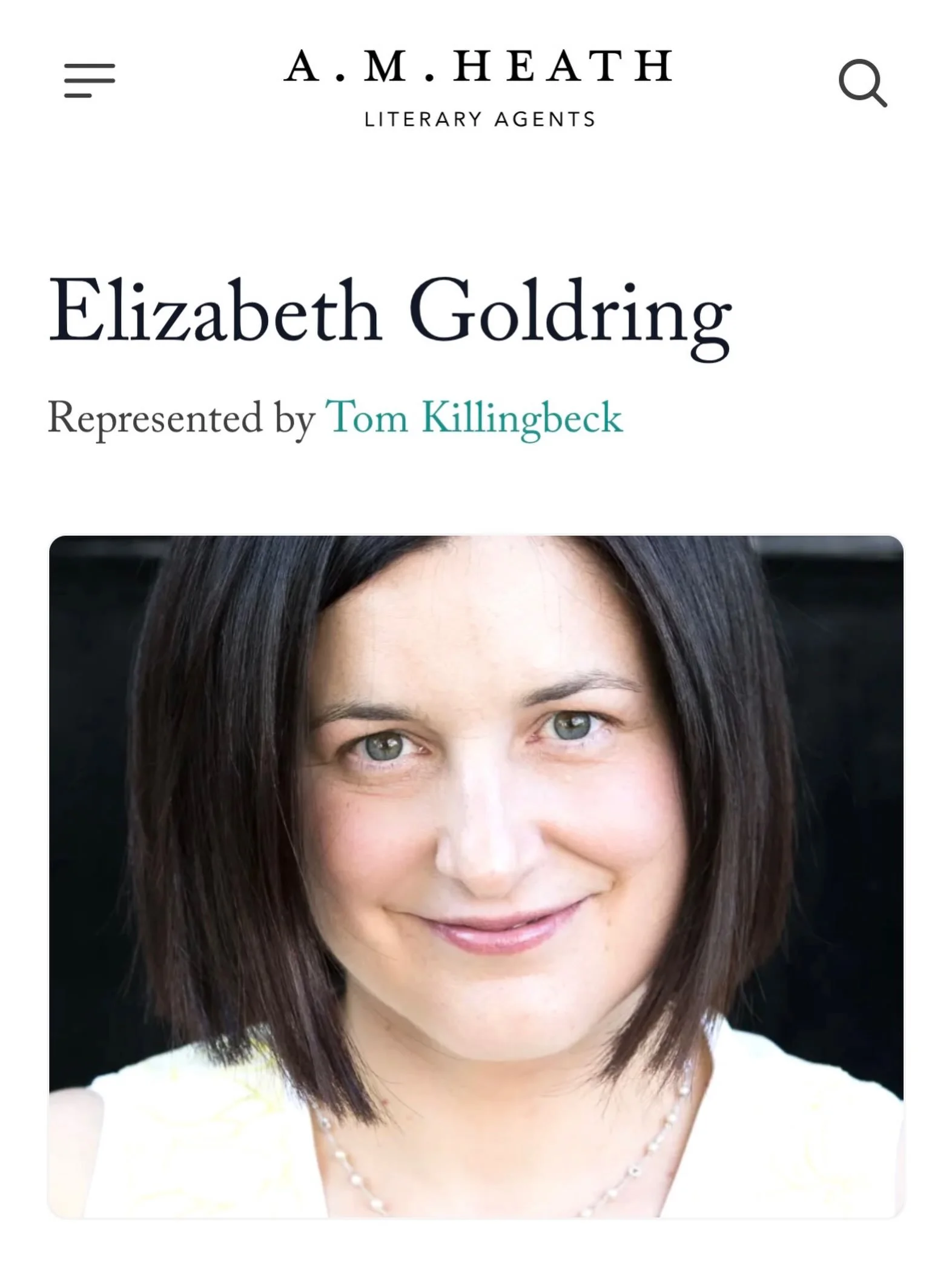 I am delighted to announce that I have joined the stable of authors represented by A. M. Heath (@a.m.heath), the UK&rsquo;s oldest independent literary agency.

Founded in 1919 by Audrey Heath and Alice May Spinks, A. M. Heath has represented Anita B