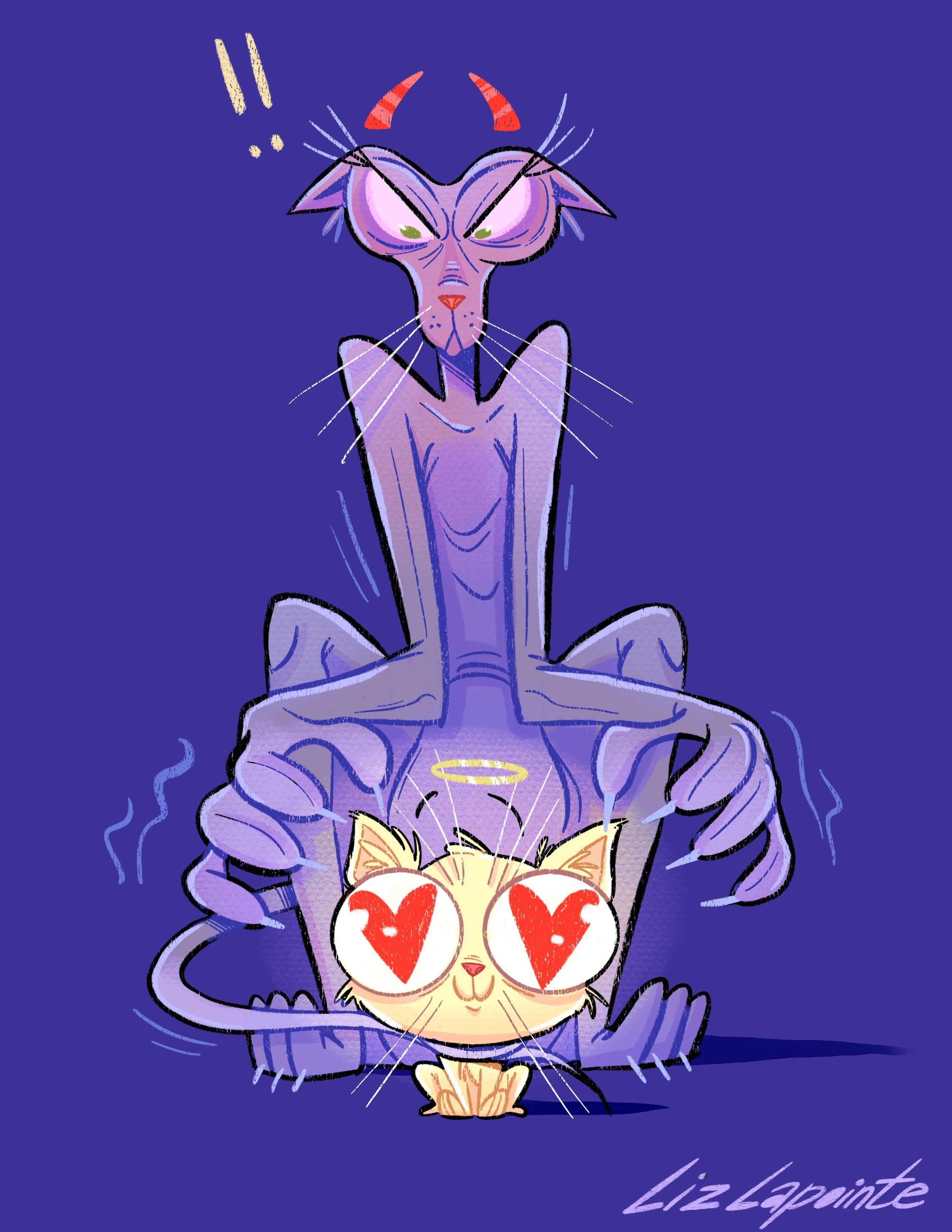 Catsiblings_lizlapointeart.jpg