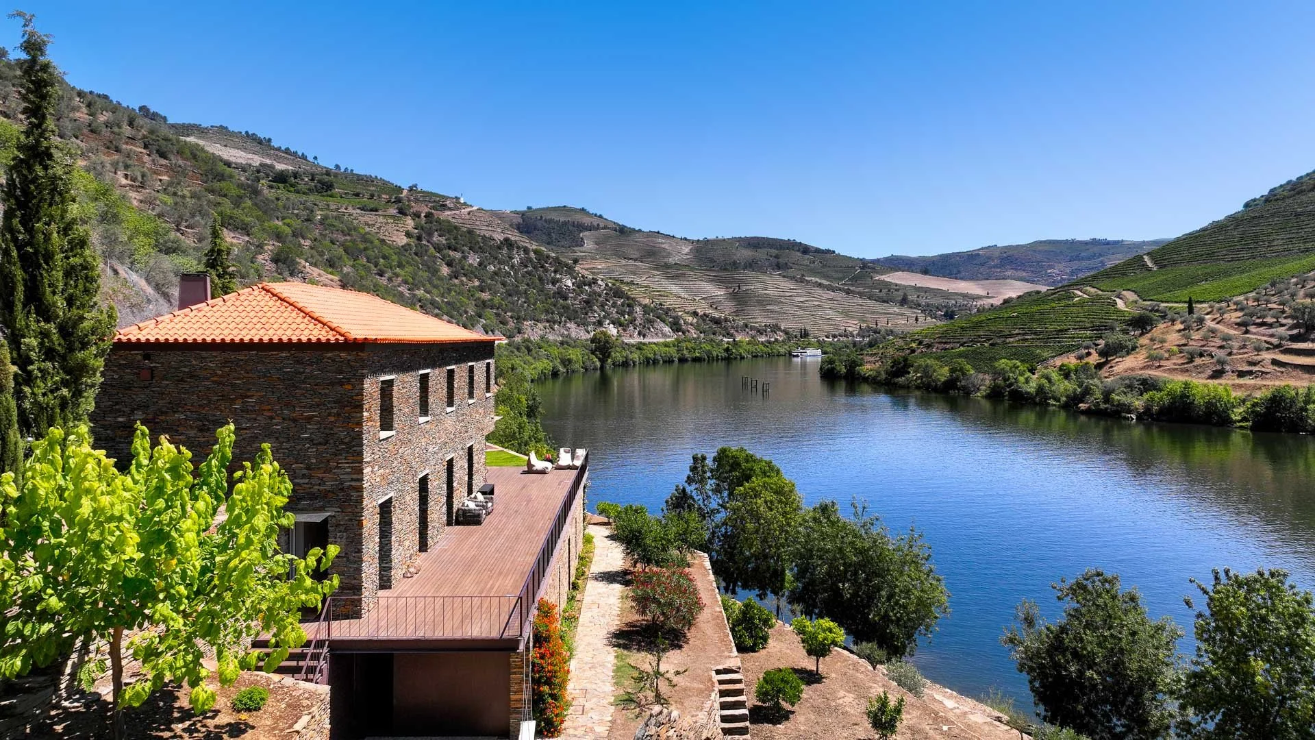 Casa da Encosta, Douro Valley Reviewed: A Private Riverside Farmhouse Retreat in Portugal | OffTheGrid Travel