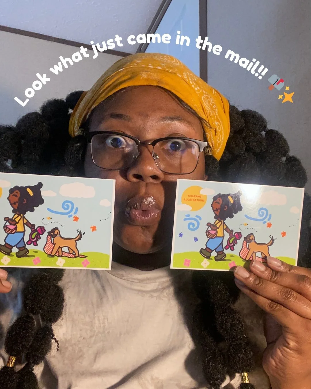 MAIL DAY!! 📬✨
March Happy Mail Club is here! 💛
.
I can&rsquo;t get over how cute these turned out 🐝🌸
If you love cute, cozy art + happy mail surprises, this is for you!
.
Join anytime this month to get yours on my Patreon ✨
patreon.com/chazangill