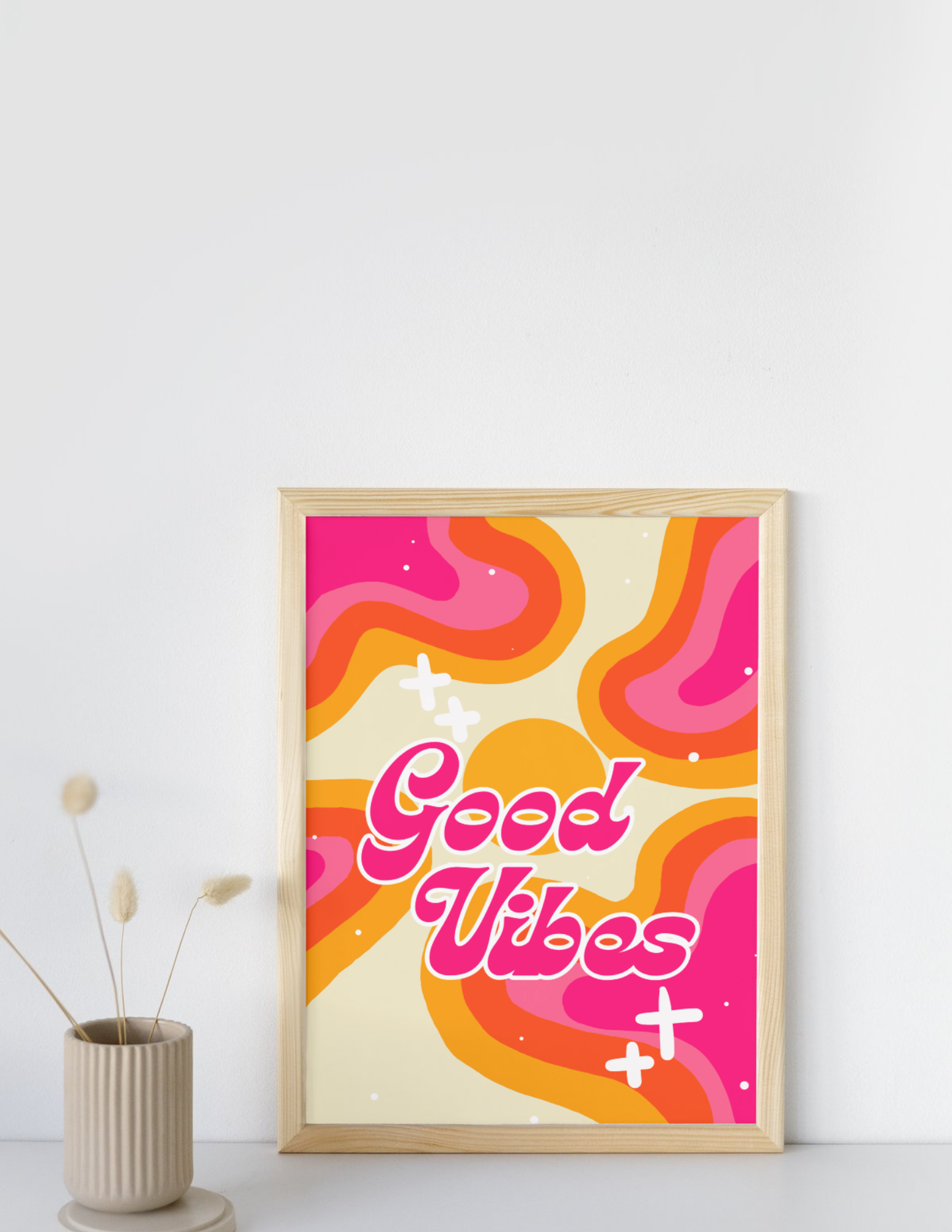 Good Vibes Art Print | 8.5 x 11 inches