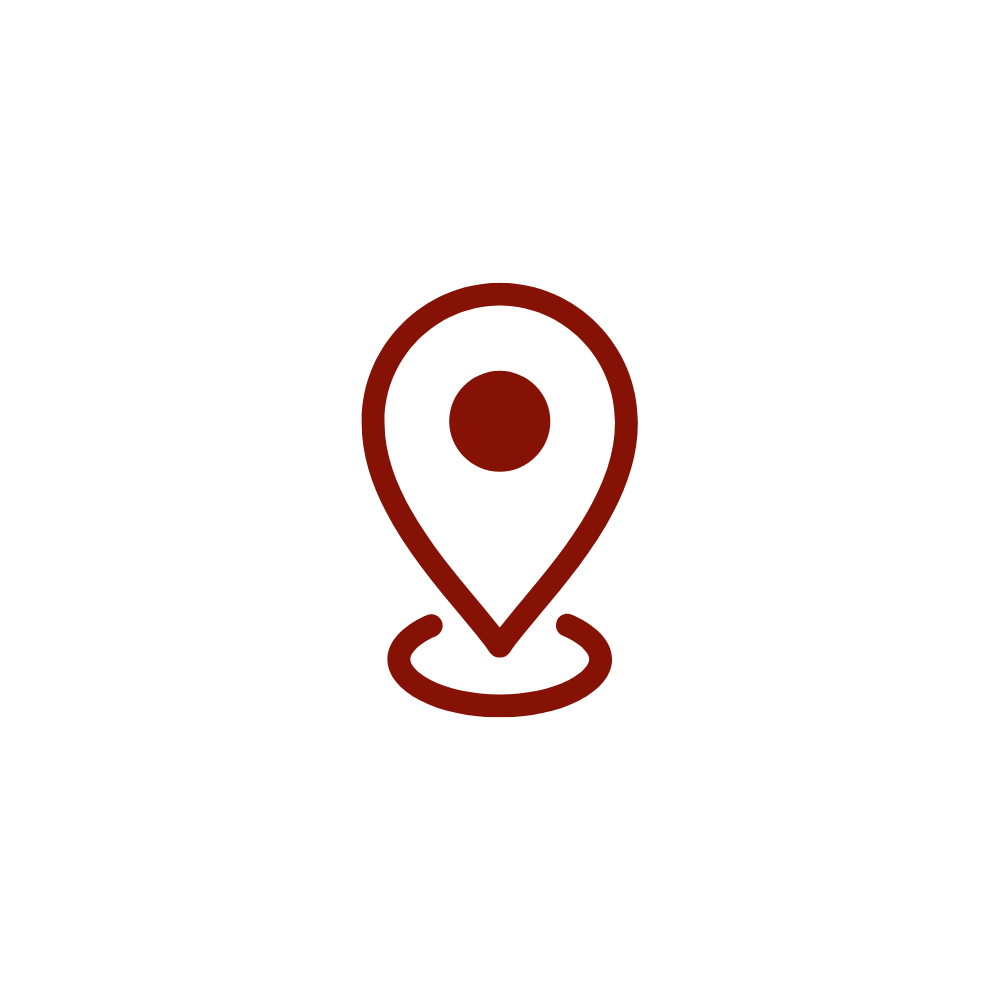 Icône d'un marqueur de localisation sur une carte