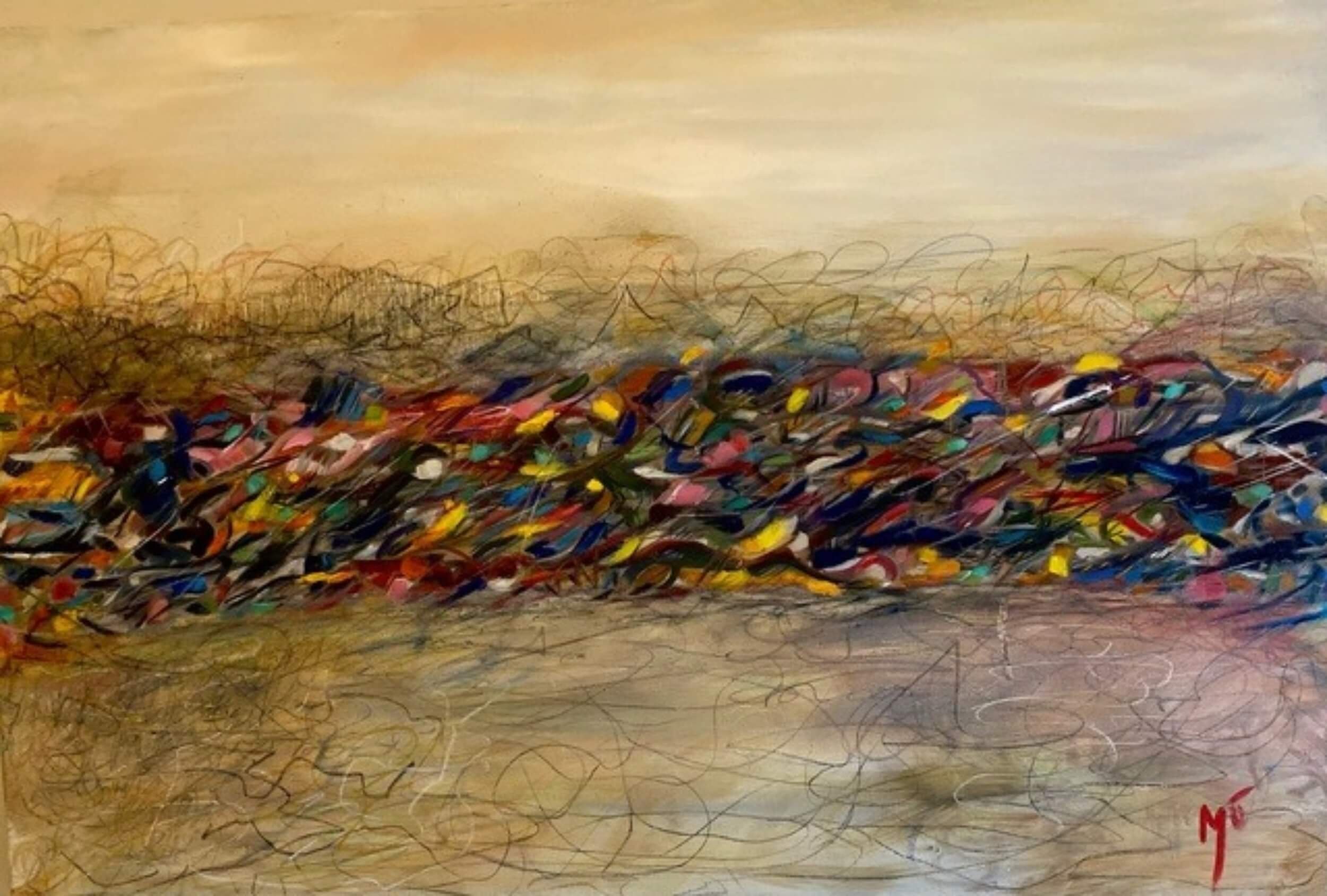 Scribbles- Print