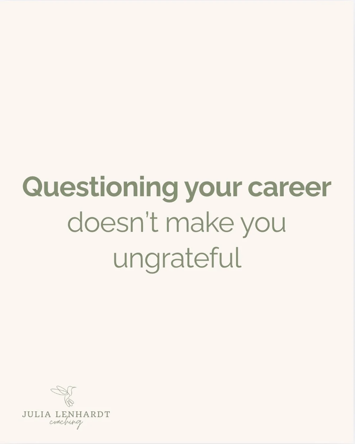 Teachers often feel guilty when they start questioning their role: 

&lsquo;I should just be grateful for the job.&rsquo; 
&lsquo;I shouldn&rsquo;t feel this way.&rsquo;

Here&rsquo;s the truth: questioning something that affects your energy, identit