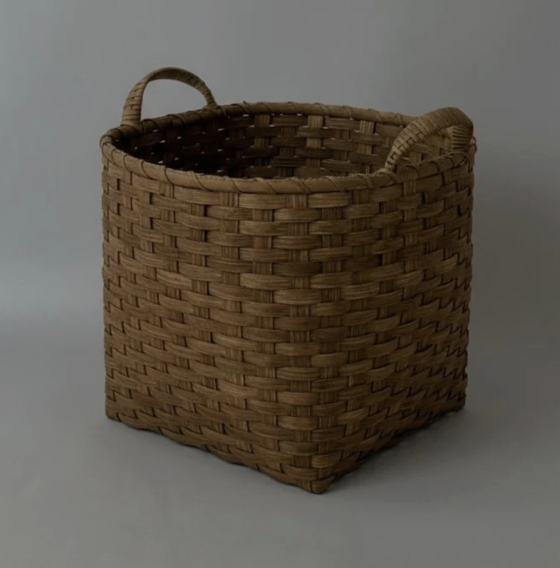 Underwater Weaving: Medium Throw Basket, Chocolate