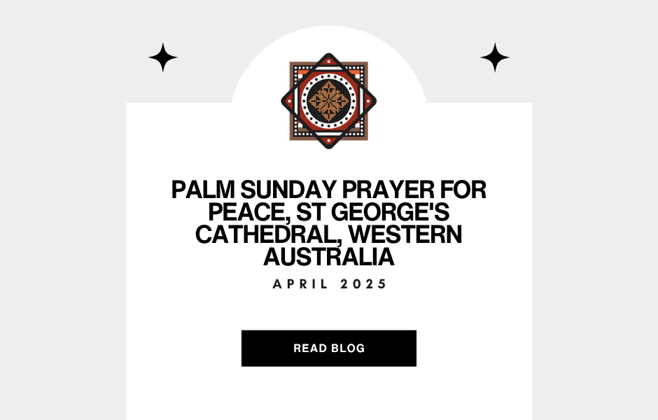 Palm Sunday Prayer for Peace, St George's Cathedral, Western Australia
