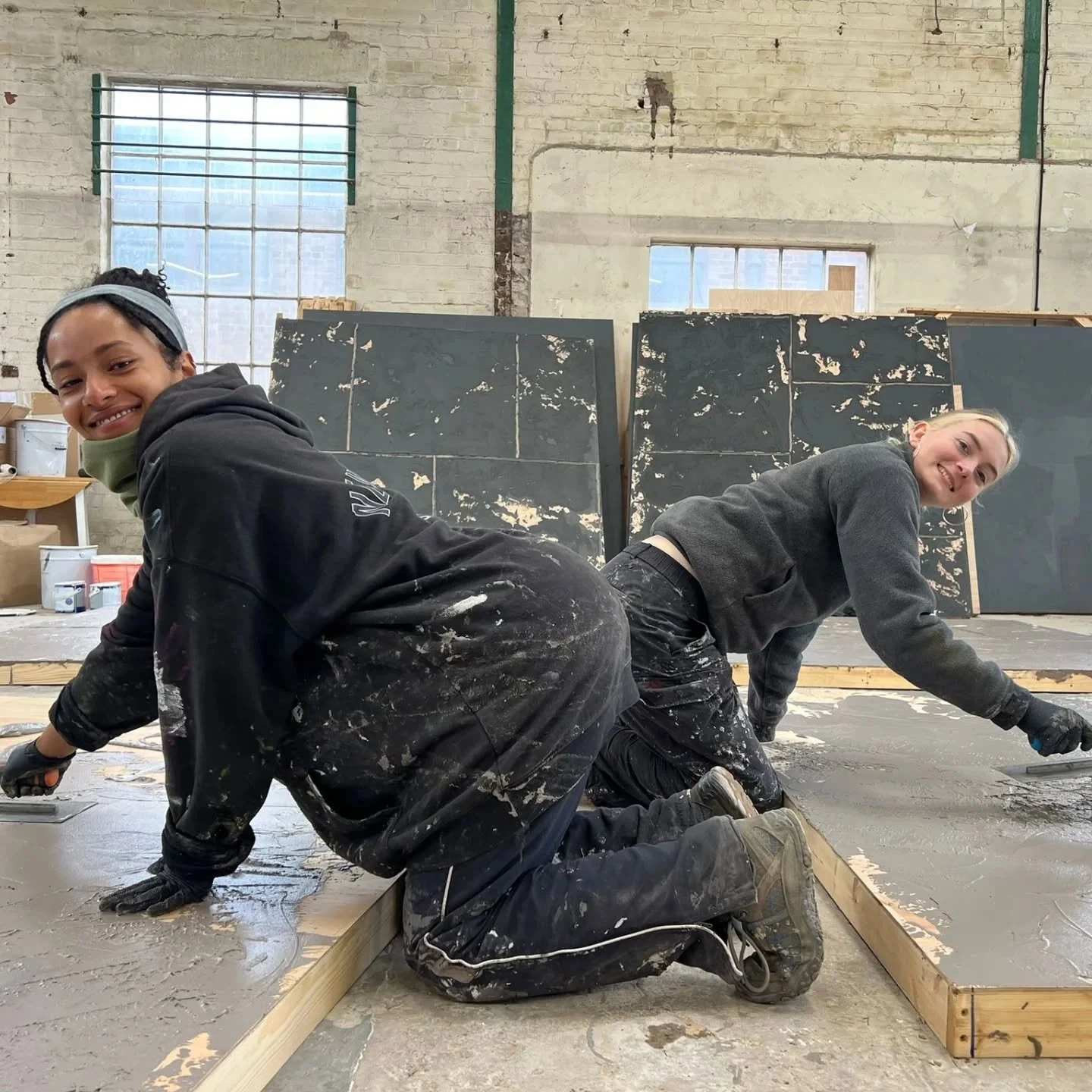 Our scenic team's in full flow ahead of @forbiddenforestuk 10th anniversary, tweaking sets, textures and finishes to get everything ready for site.

#scenicpainter 
#setbuild 
#stagedesign 
#festivalseason 
#scenicdesign