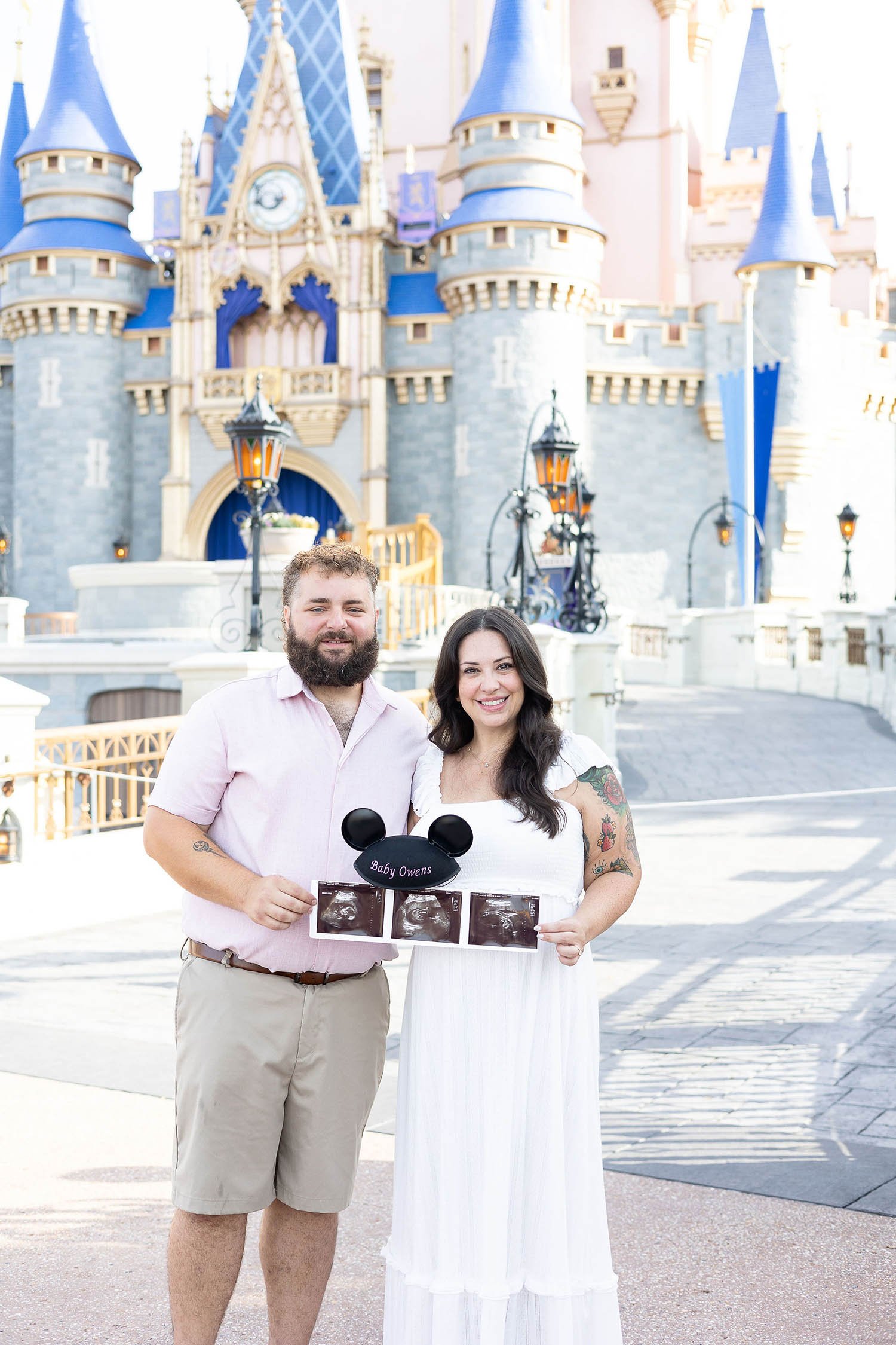 Disney-Castle-Baby-Announcement-Amanda-Sheridan.jpg