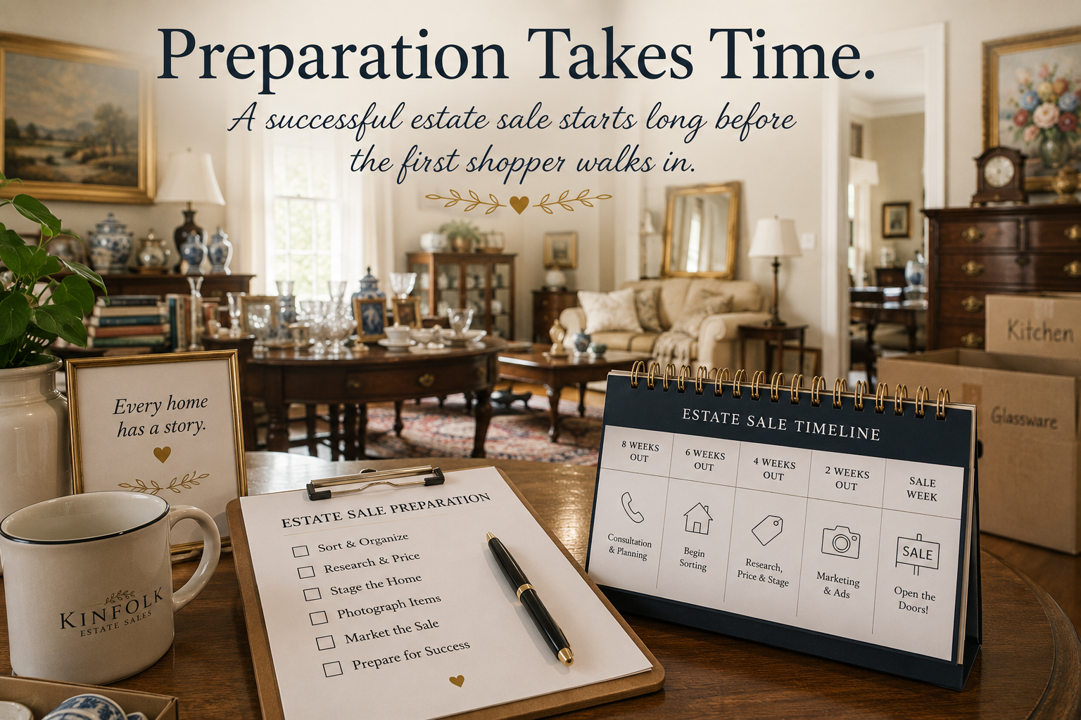 How Long Does It Take to Prepare for an Estate Sale?