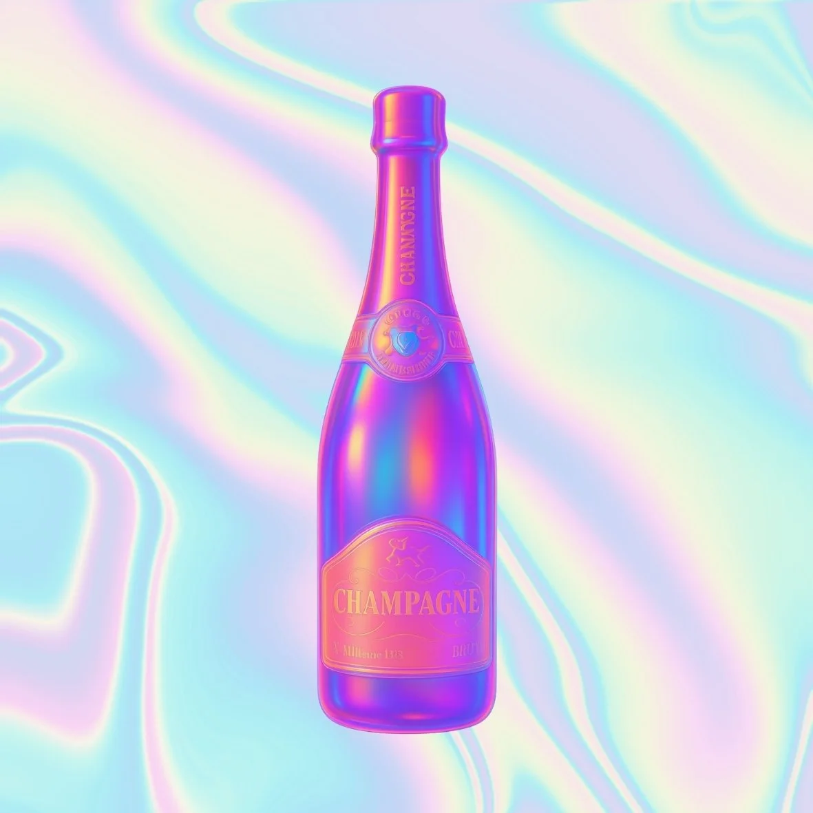 1 Fläsche Champagner