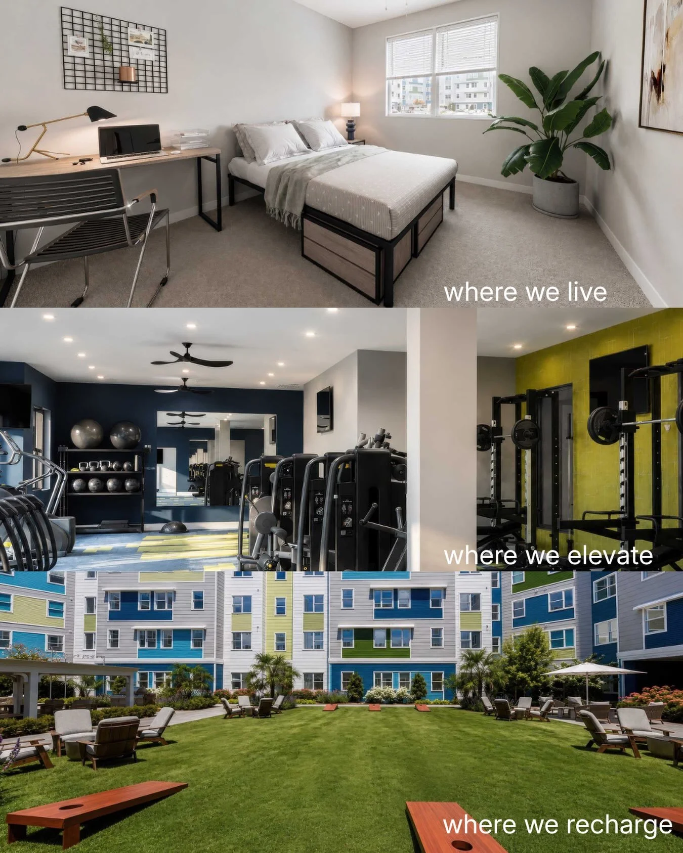 Intentional living means having a space for every part of your routine! 

Learn more about what we have to offer at the link in our bio!

#FSU #FAMU #TSC #Tallahassee #LoftsatCascades

keywords: DIML, college apartment, wellness, yoga, relaxing, elev