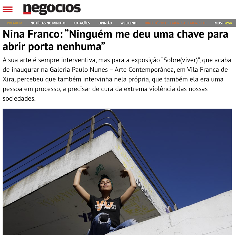 Jornal de Negócios, Portugal.