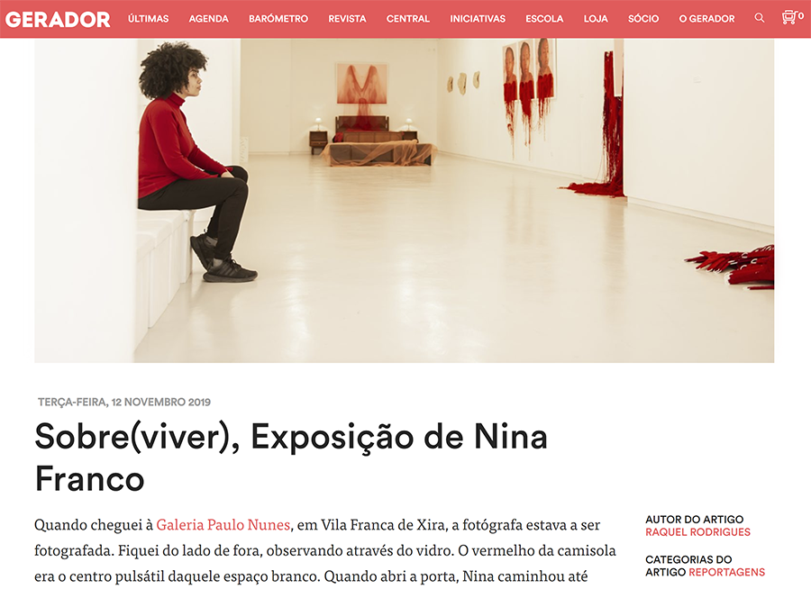 Gerador Magazine, Portugal.
